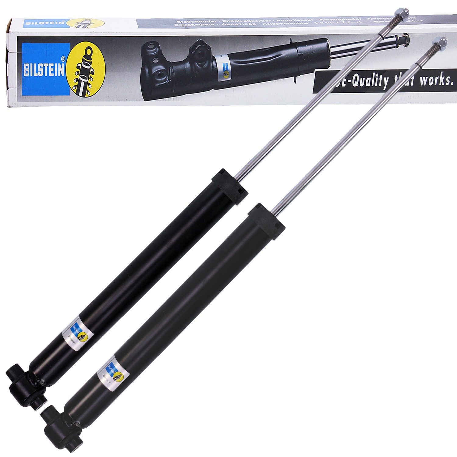 Bilstein 2x Stoßdämpfer hinten [Hersteller-Nr. 19-029443] für Audi, VW, Skoda
