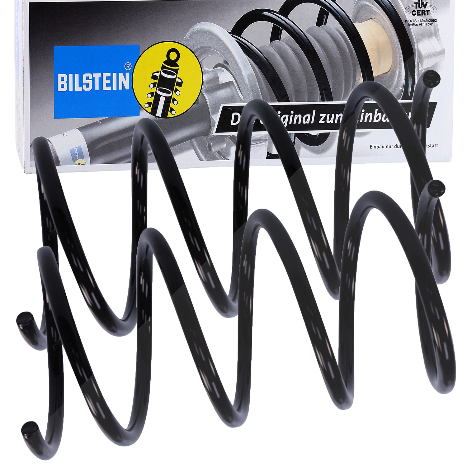 Bilstein 2x Fahrwerksfeder vorne [Hersteller-Nr. 37-129392] für Mercedes-Benz