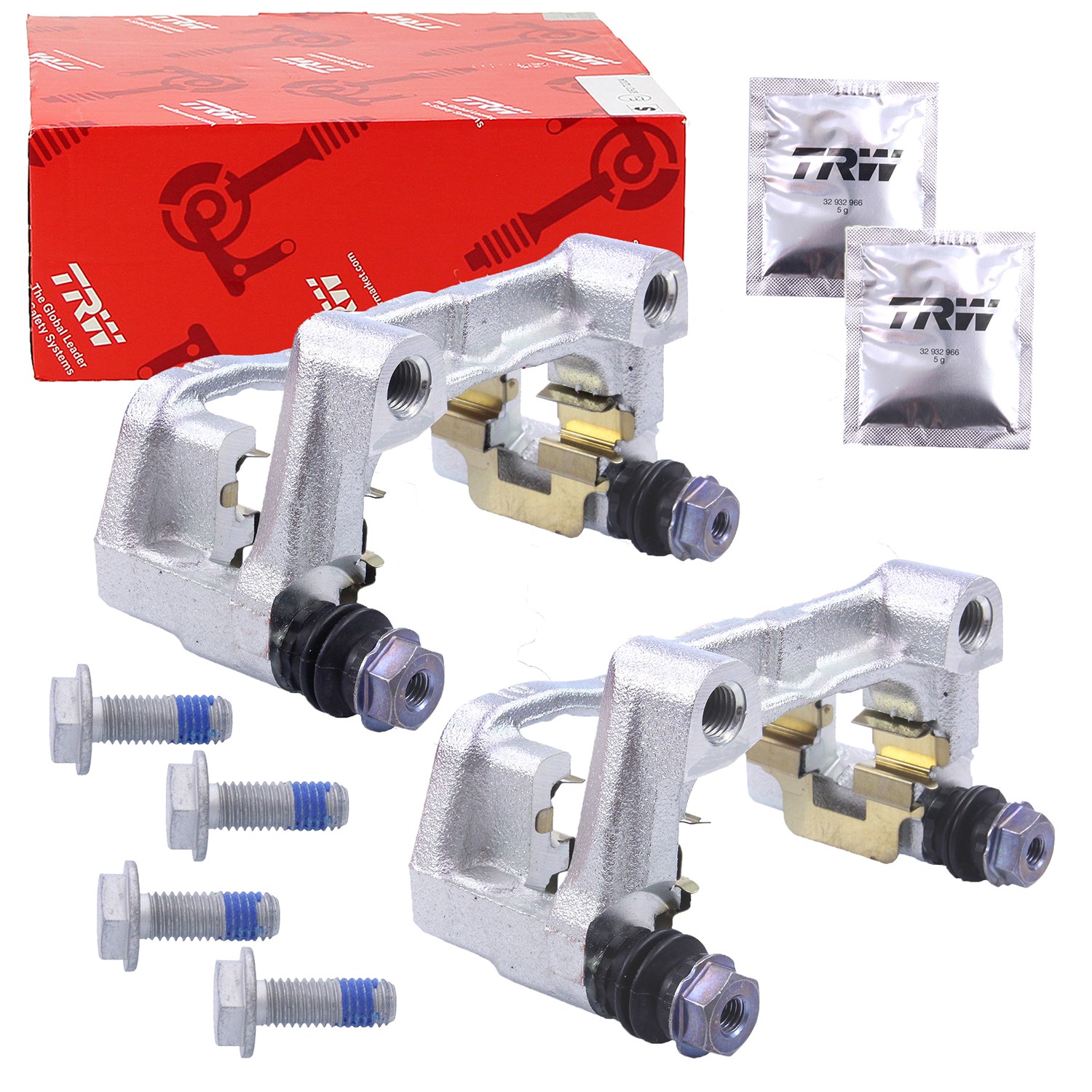 Trw 2x Bremssattelhalter hinten links oder rechts [Hersteller-Nr. BDA575] für Chevrolet, Opel