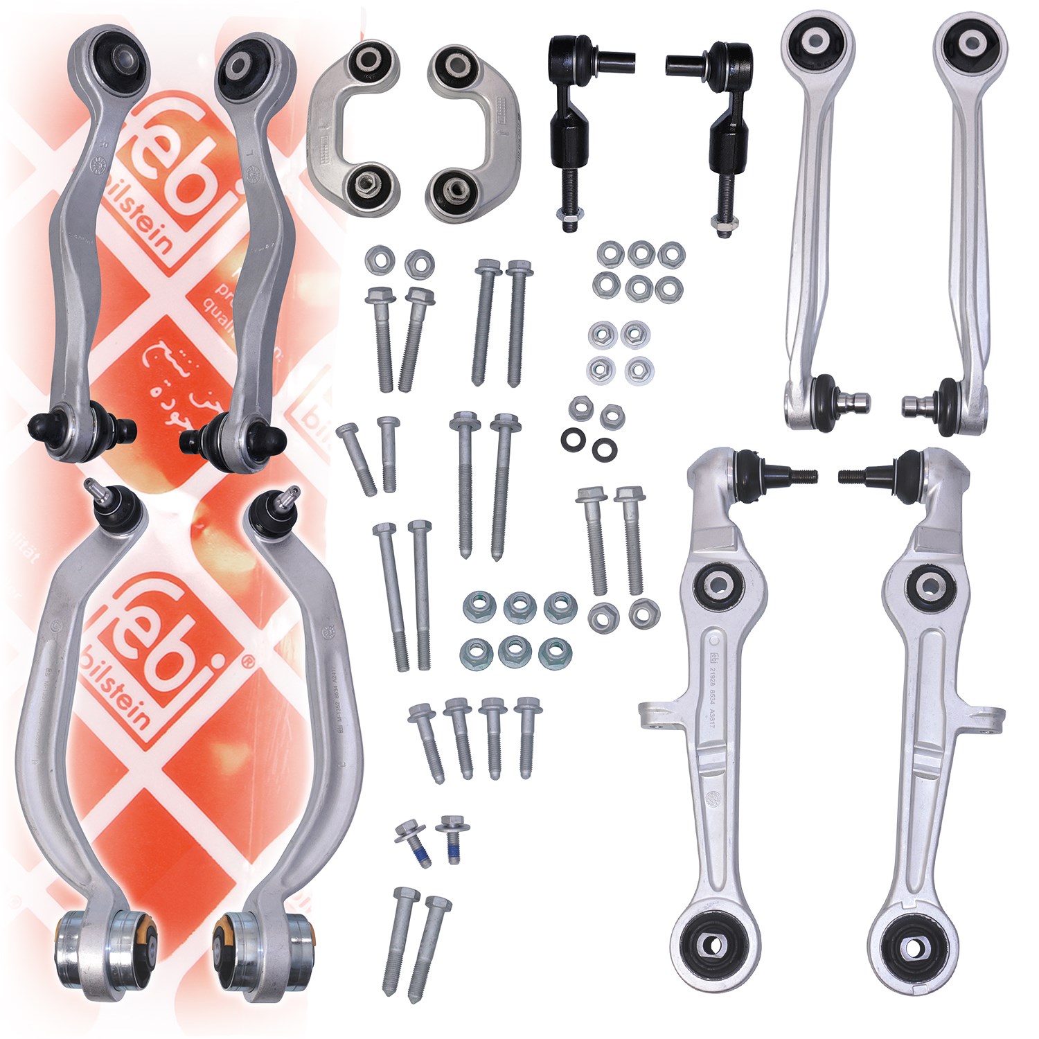 Febi Bilstein Reparatursatz, Querlenker [Hersteller-Nr. 24802] für Audi