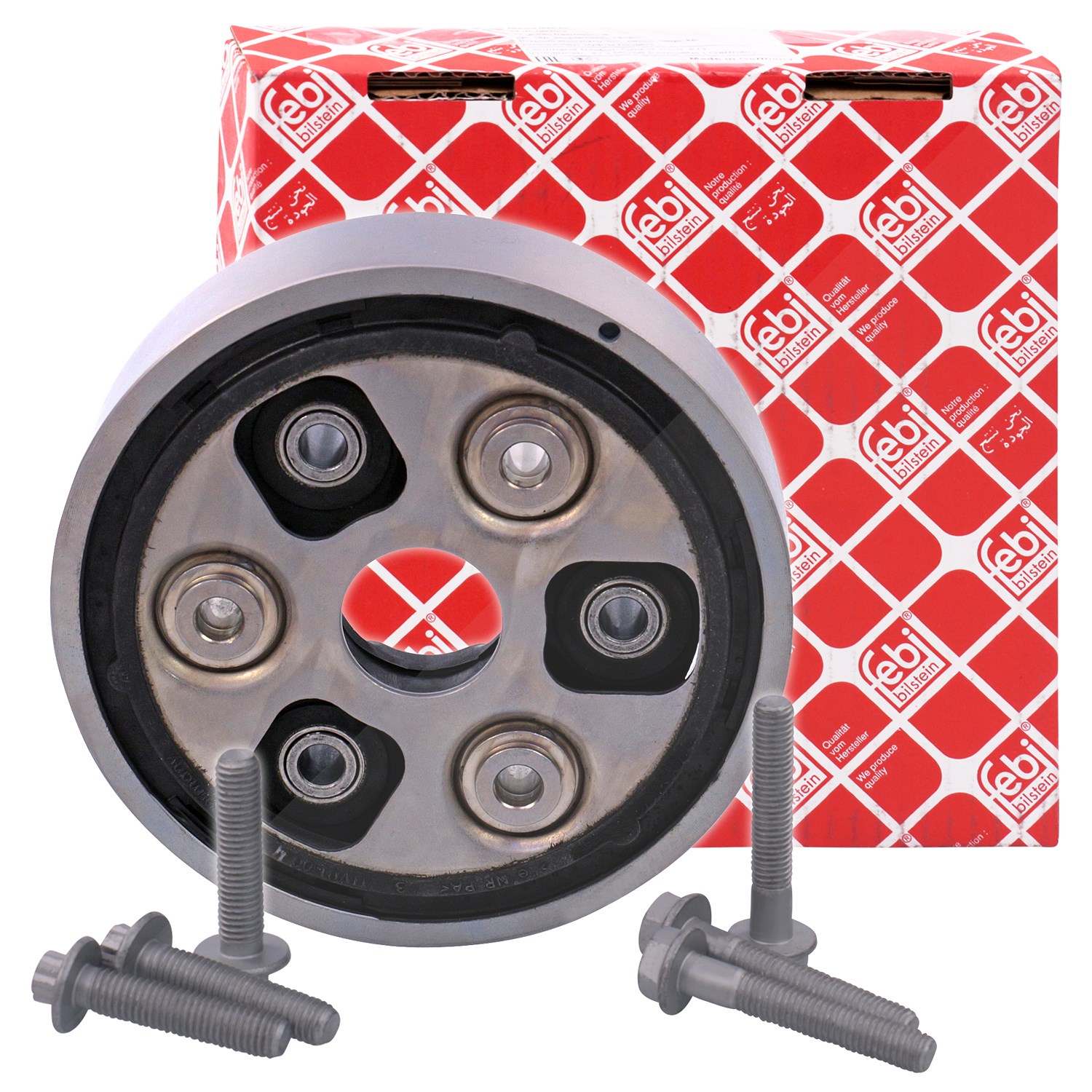 Febi Bilstein Hardyscheibe hinten [Hersteller-Nr. 40931] für Skoda, Cupra, Seat, VW, Audi