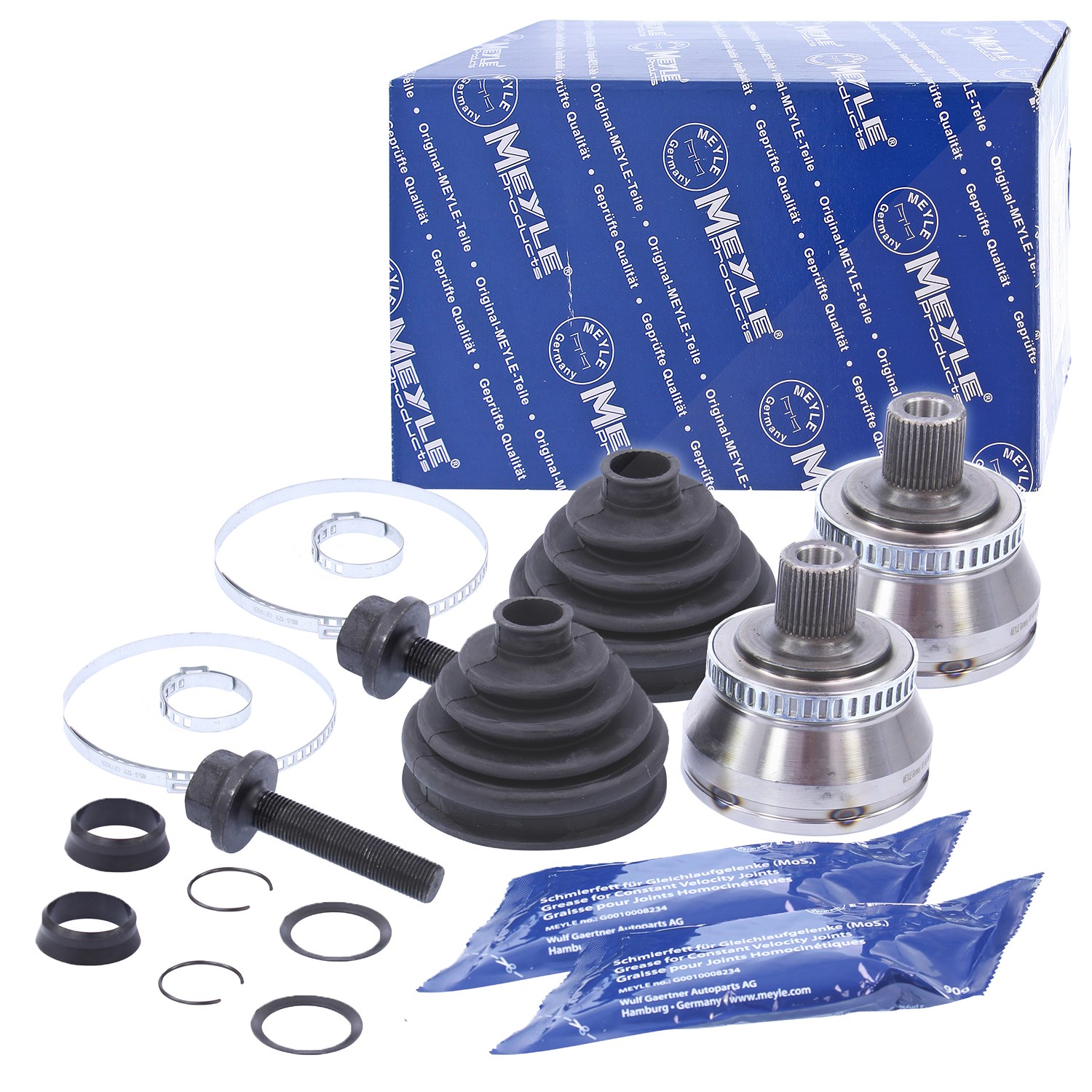 Meyle 2x Gelenksatz Antriebswelle radseitig [Hersteller-Nr. 1004980064] für Audi, Skoda, VW
