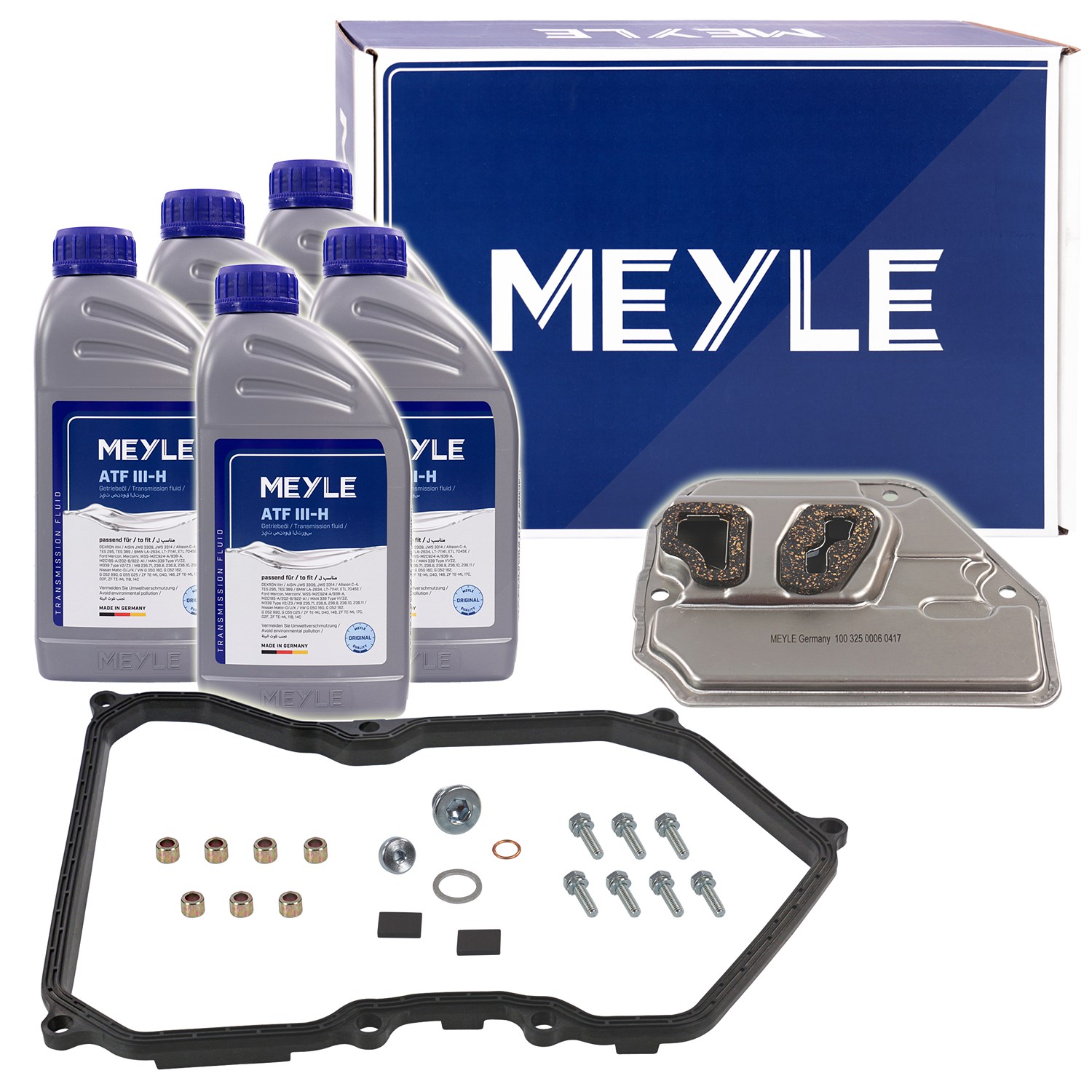 Meyle Teilesatz, Ölwechsel-Automatikgetriebe [Hersteller-Nr. 1001350106] für VW