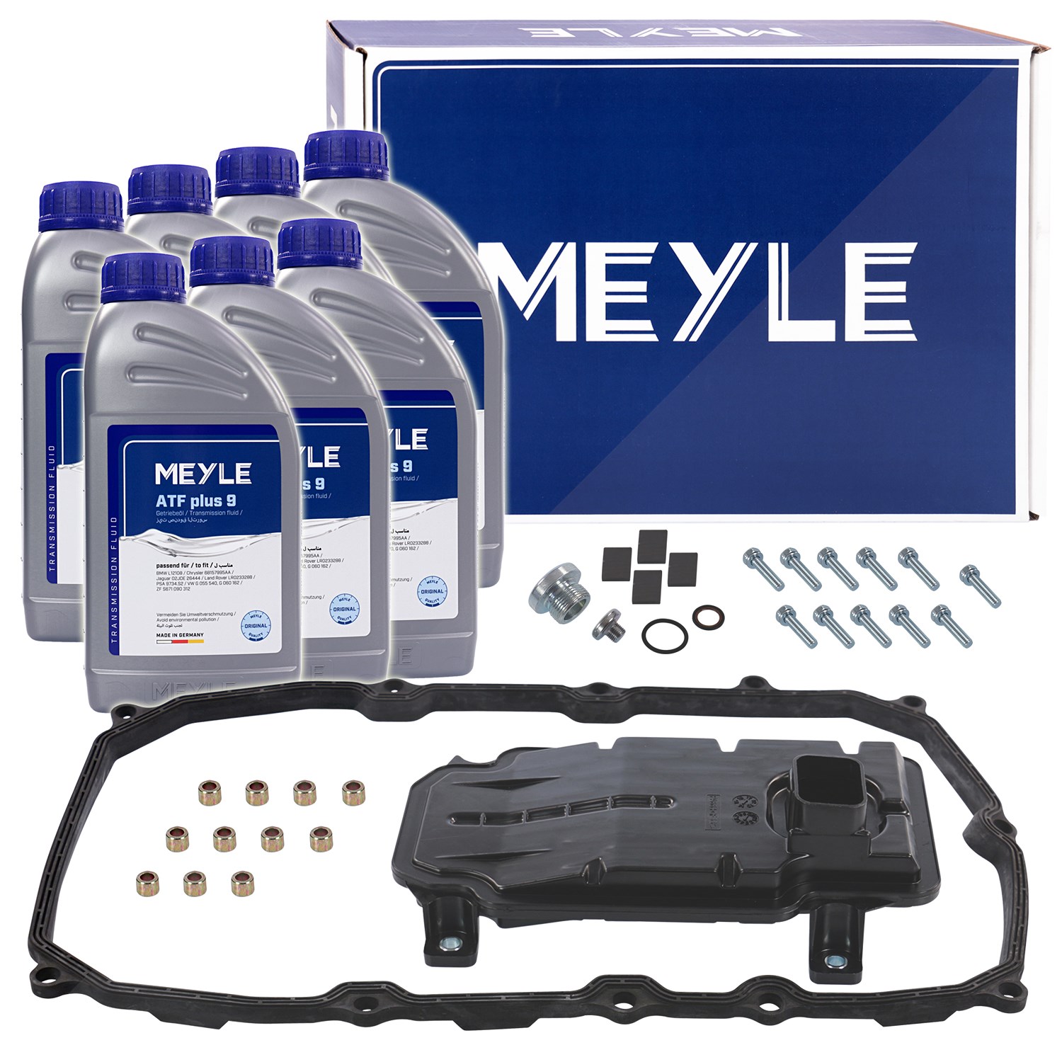 Meyle Teilesatz, Ölwechsel-Automatikgetriebe [Hersteller-Nr. 1001350108] für Audi, VW, Porsche