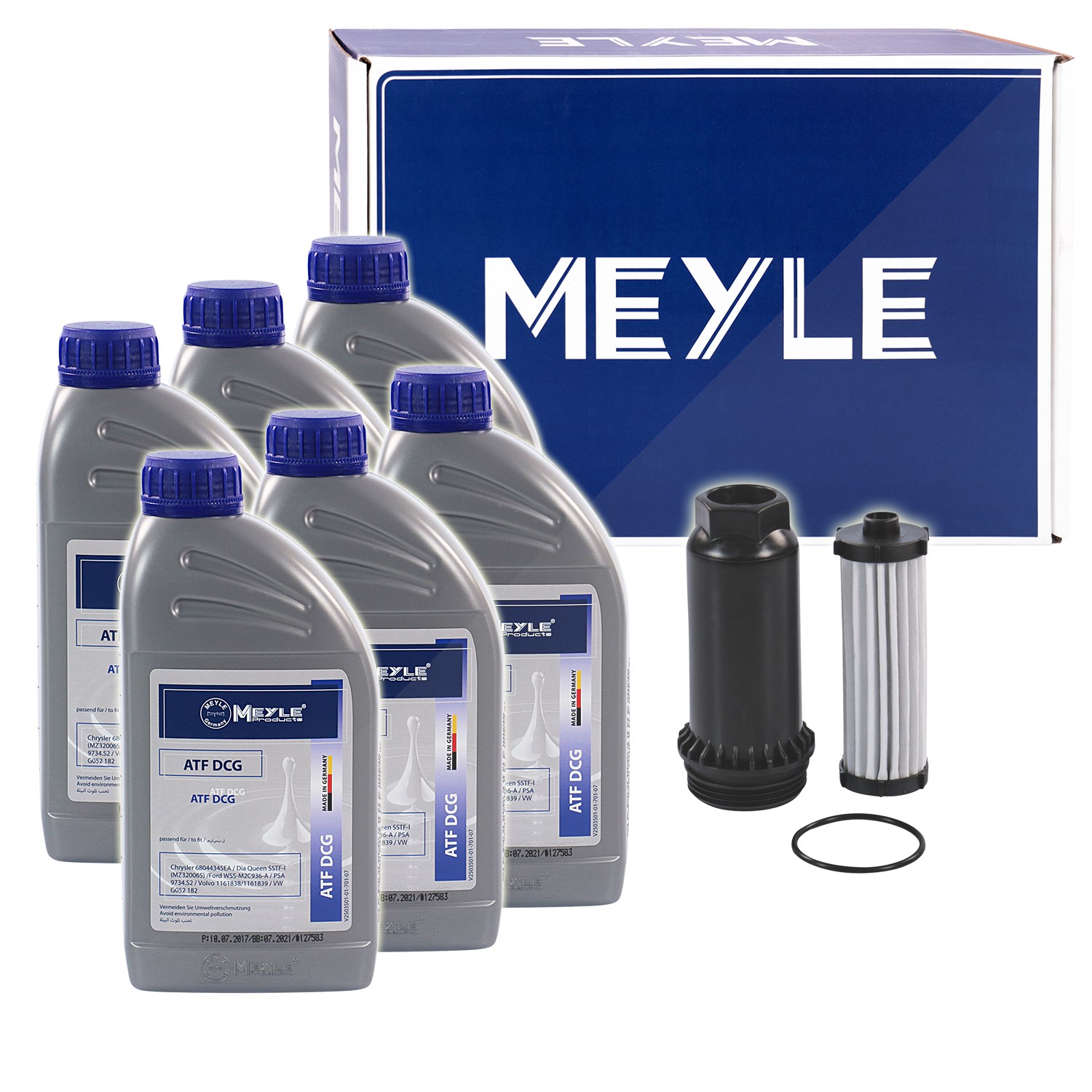 Meyle Teilesatz, Ölwechsel-Automatikgetriebe [Hersteller-Nr. 7141350002] für Renault, Ford, Volvo, Mitsubishi