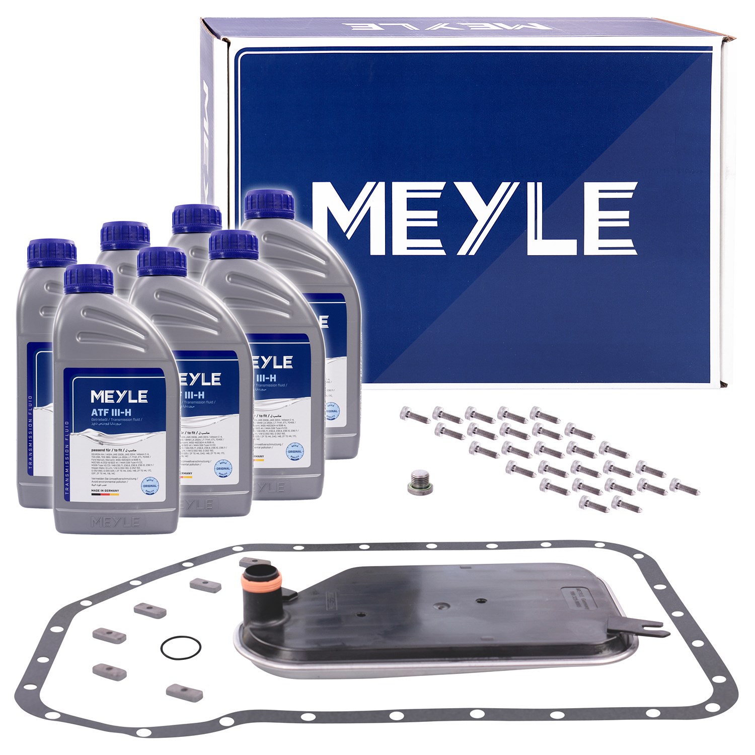 Meyle Teilesatz, Ölwechsel-Automatikgetriebe [Hersteller-Nr. 1001350001] für Porsche, Audi, Skoda, VW