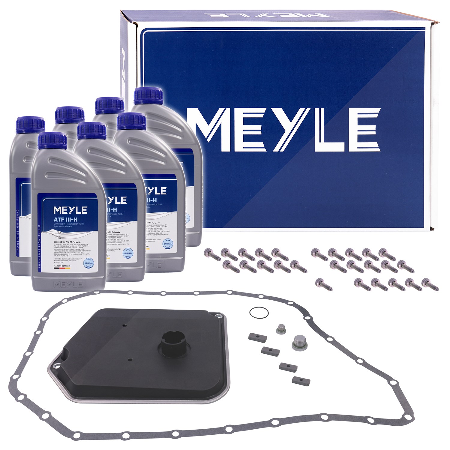 Meyle Teilesatz, Ölwechsel-Automatikgetriebe [Hersteller-Nr. 1001350002] für Audi