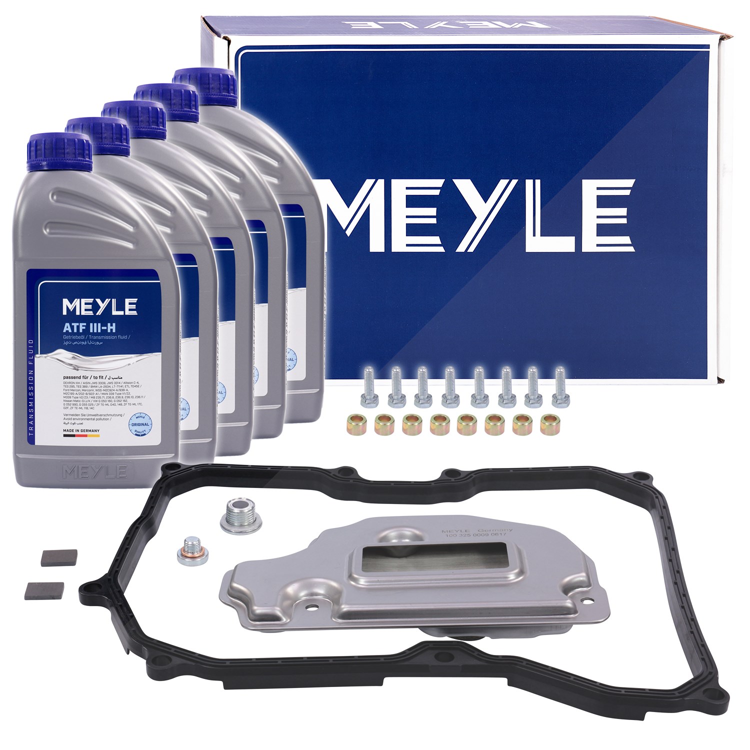 Meyle Teilesatz, Ölwechsel-Automatikgetriebe [Hersteller-Nr. 1001350101] für Seat, VW, Skoda