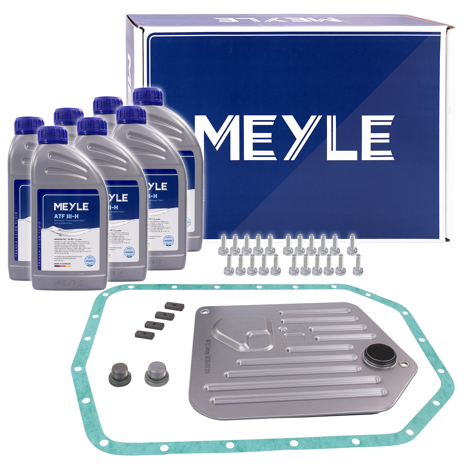 Meyle Teilesatz, Ölwechsel-Automatikgetriebe [Hersteller-Nr. 3001350002] für Land Rover, Jaguar, BMW