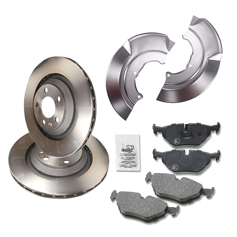 Bestprice Komplettset Bremsscheiben+Bremsbeläge Vorne [Hersteller-Nr. 31422387] für VW