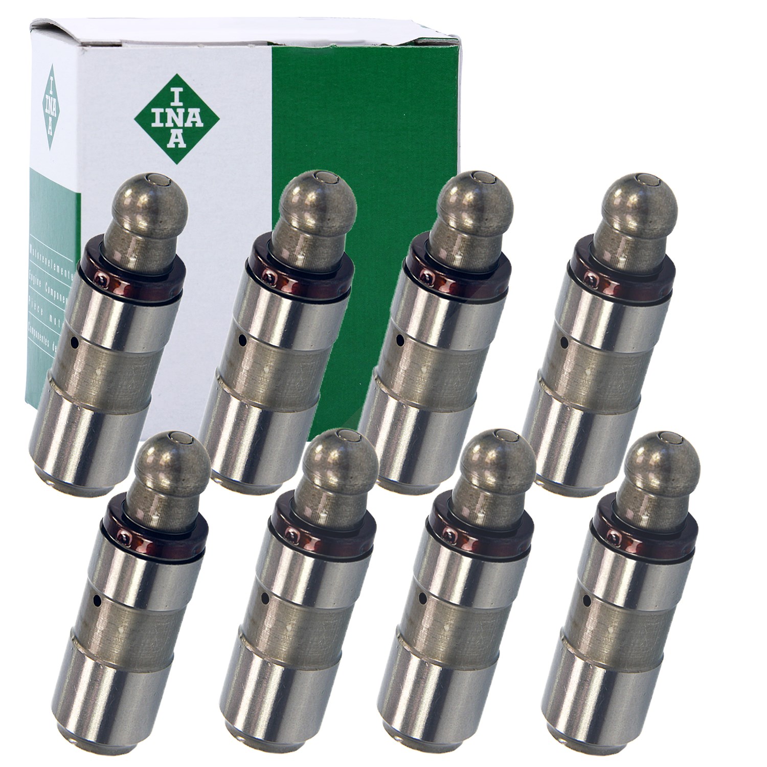Schaeffler Ina Satz Ventilstößel (8 Stück) [Hersteller-Nr. 420001410] für Chevrolet, Daewoo, Opel
