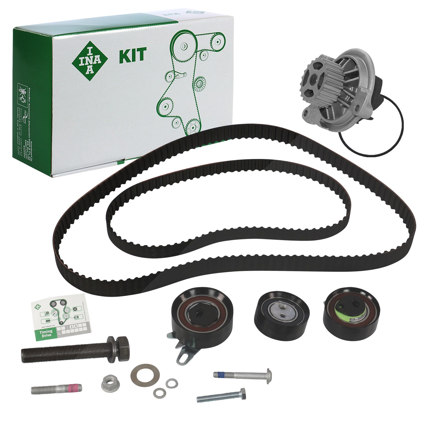 Schaeffler Ina Zahnriemensatz +Wasserpumpe [Hersteller-Nr. 34006626] für VW