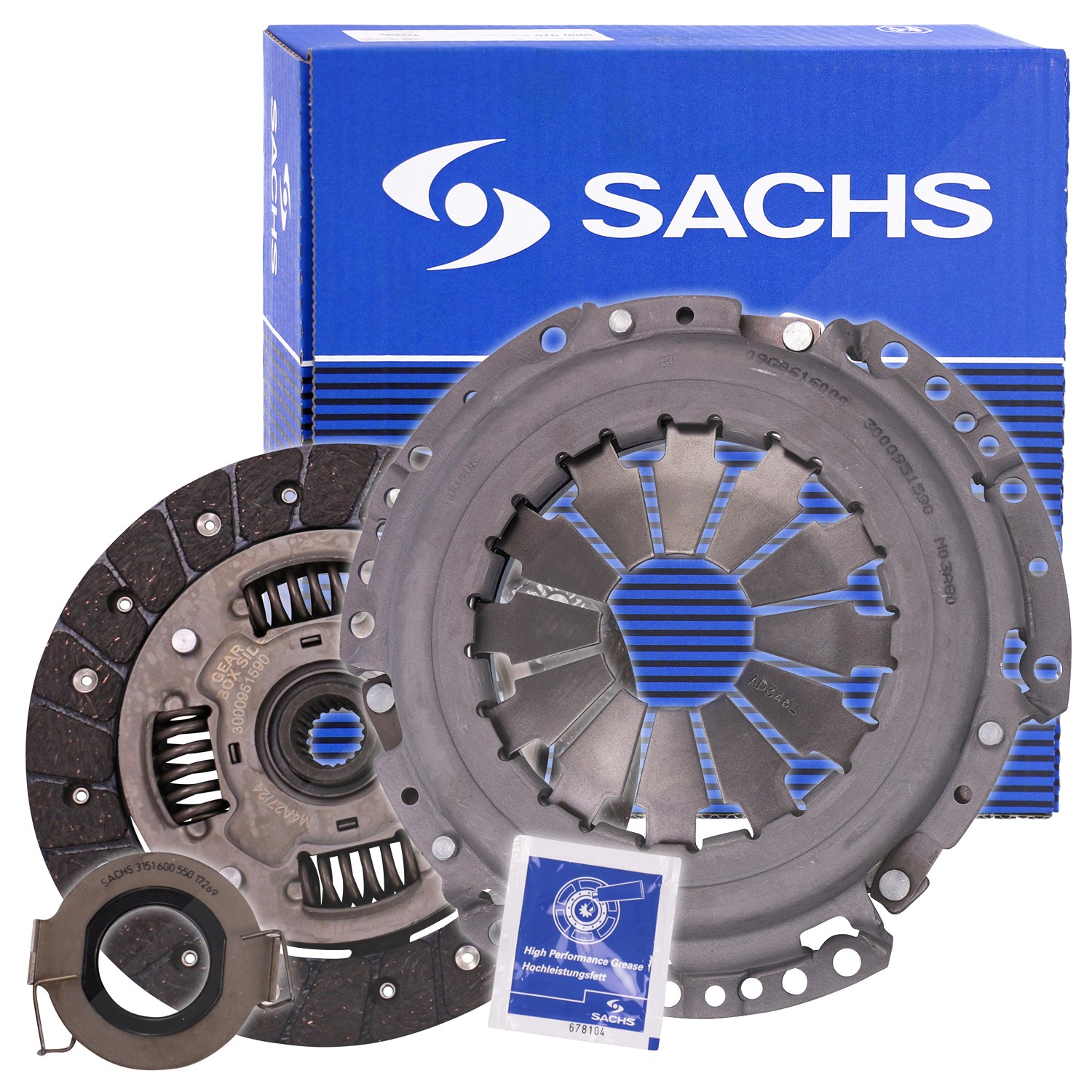 Sachs Kupplungssatz [Hersteller-Nr. 3000951591] für Toyota, Citroën, Peugeot