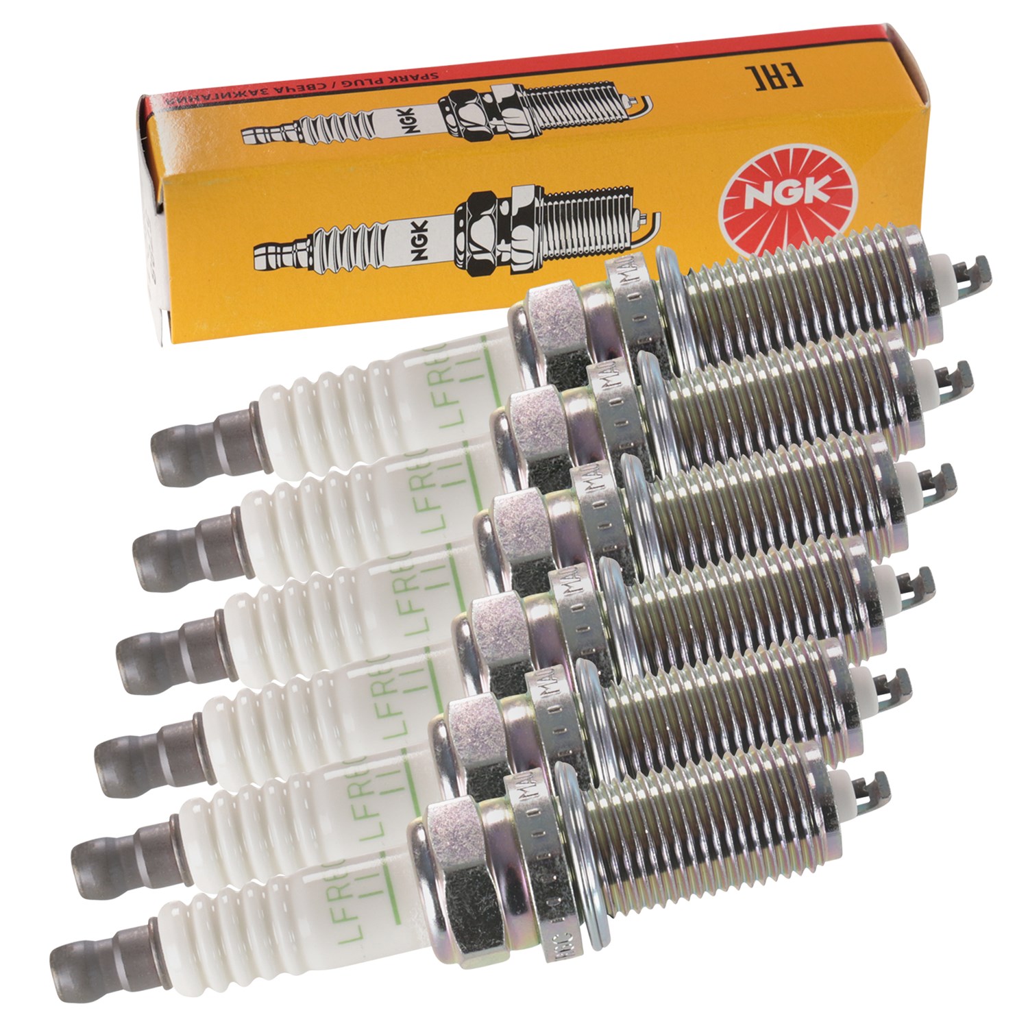 Ngk 6x Zündkerze [Hersteller-Nr. 5788] für Toyota