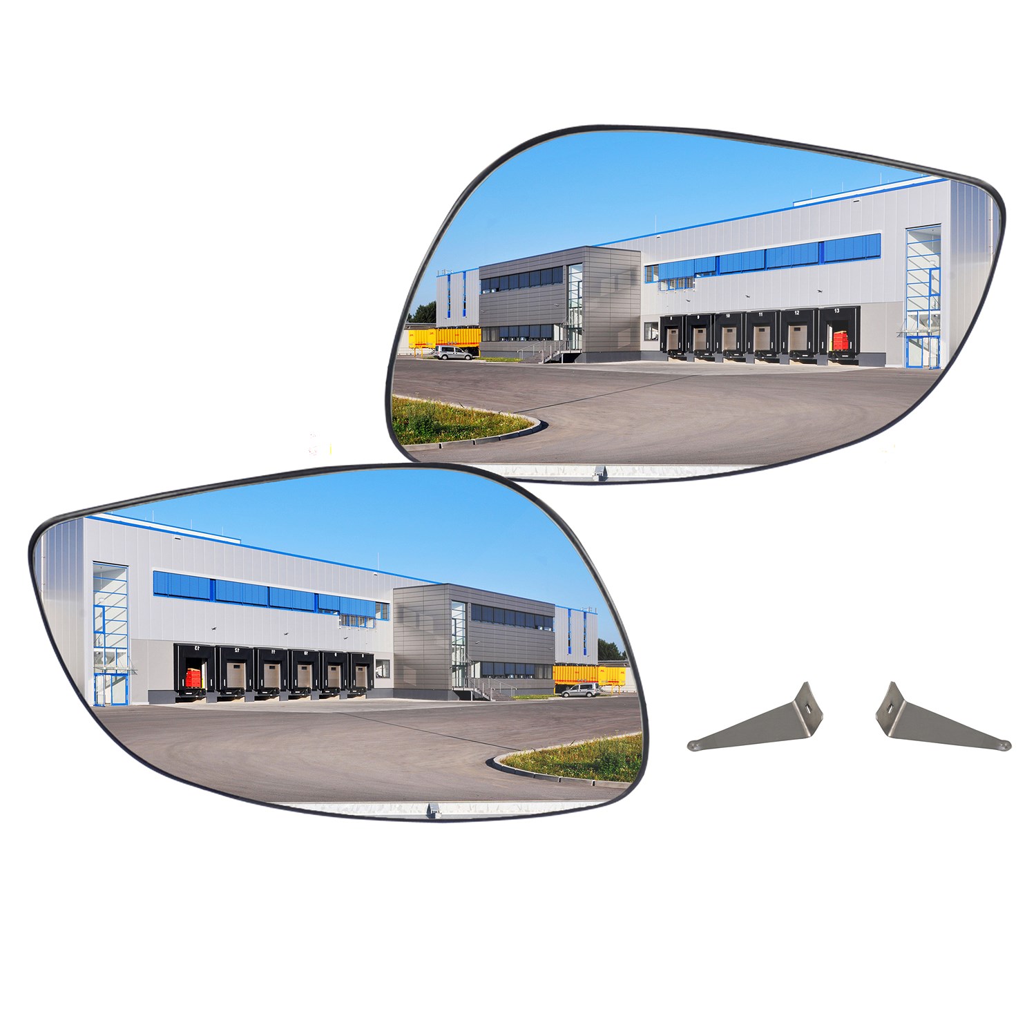 Bestprice 2x Spiegelglas [Hersteller-Nr. 31407030] für Opel