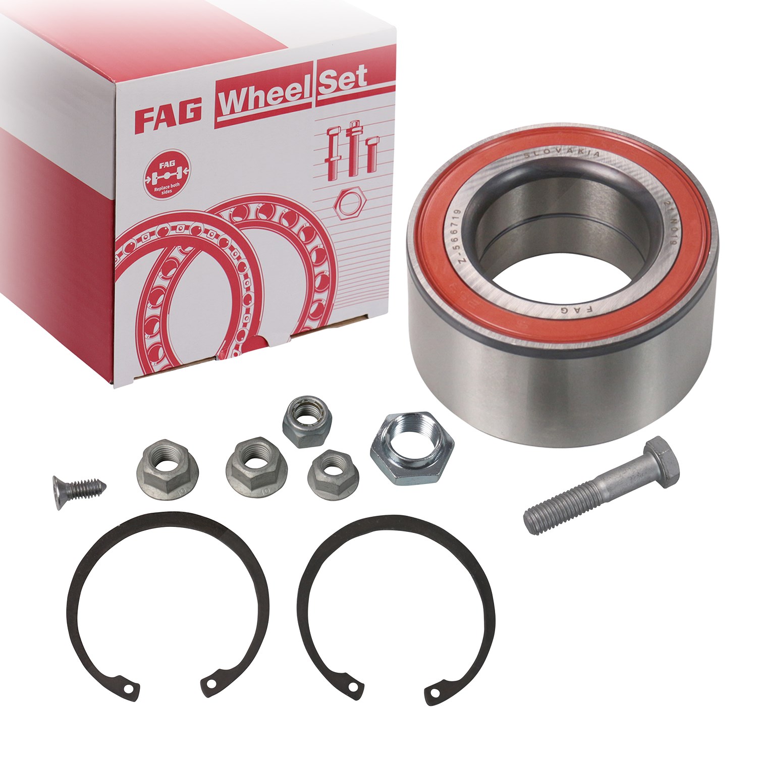 Schaeffler Fag 1x Radlagersatz [Hersteller-Nr. 713610100] für Seat, VW