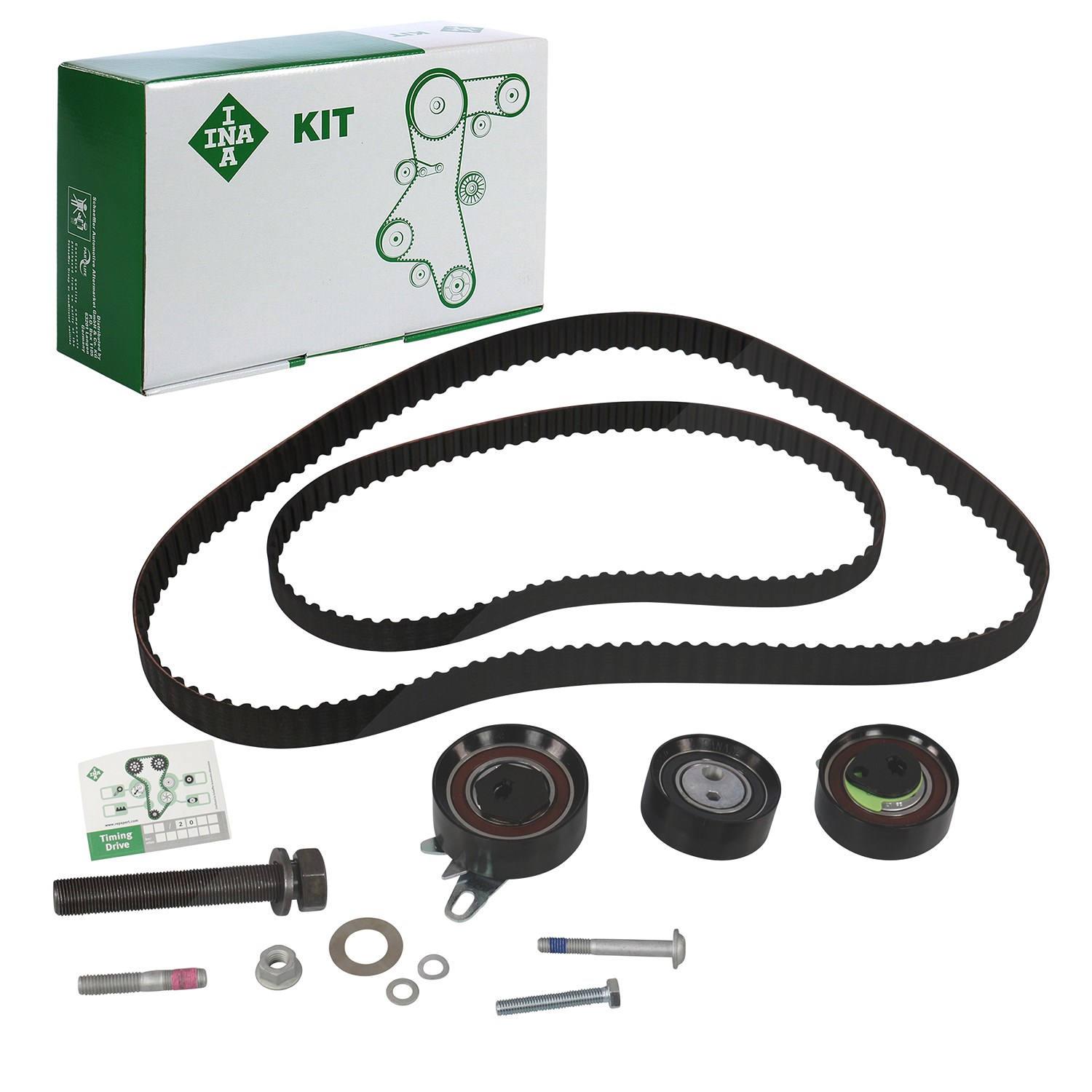 Schaeffler Ina Zahnriemensatz [Hersteller-Nr. 530048410] für VW, Volvo