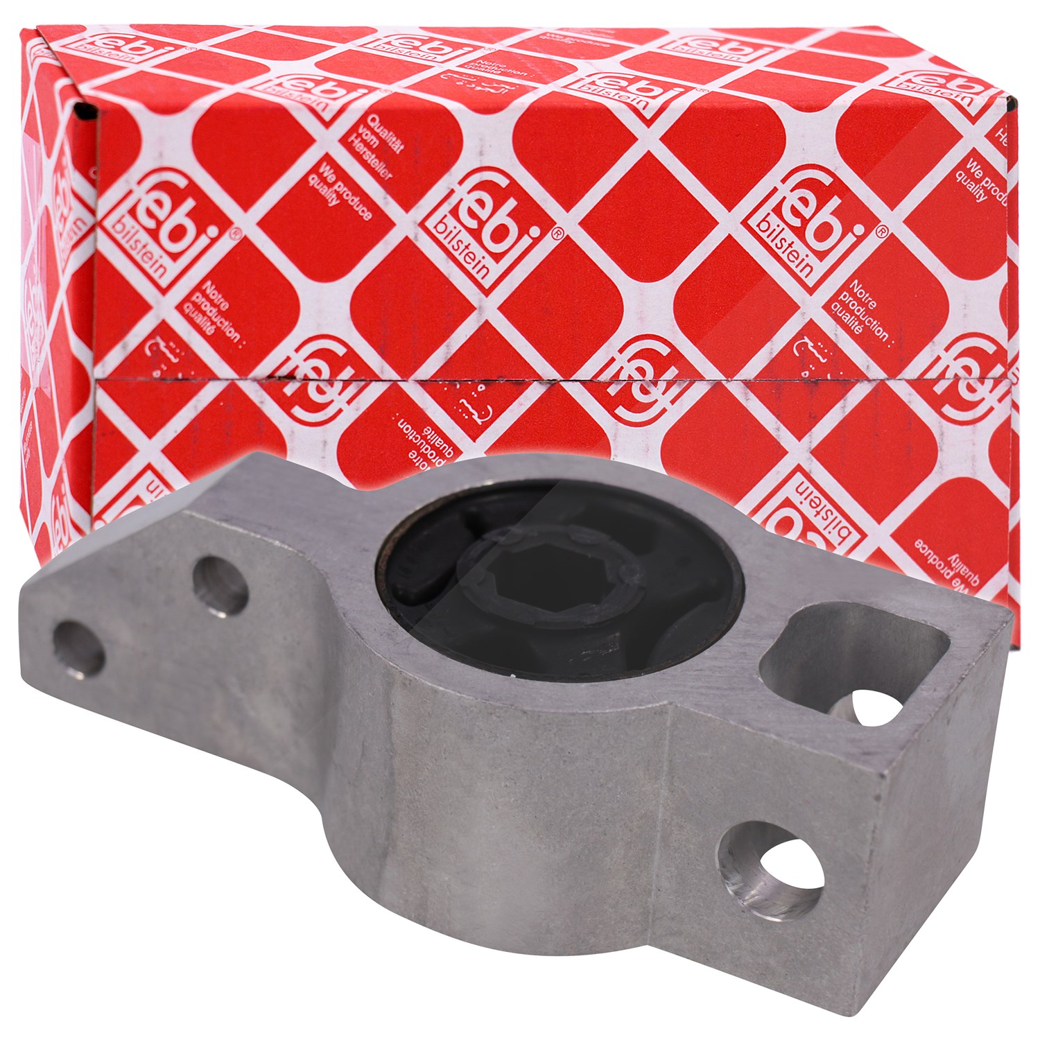 Febi Bilstein 1x Lagerung Querlenker, vorne [Hersteller-Nr. 27071] für VW, Skoda, Seat, Audi