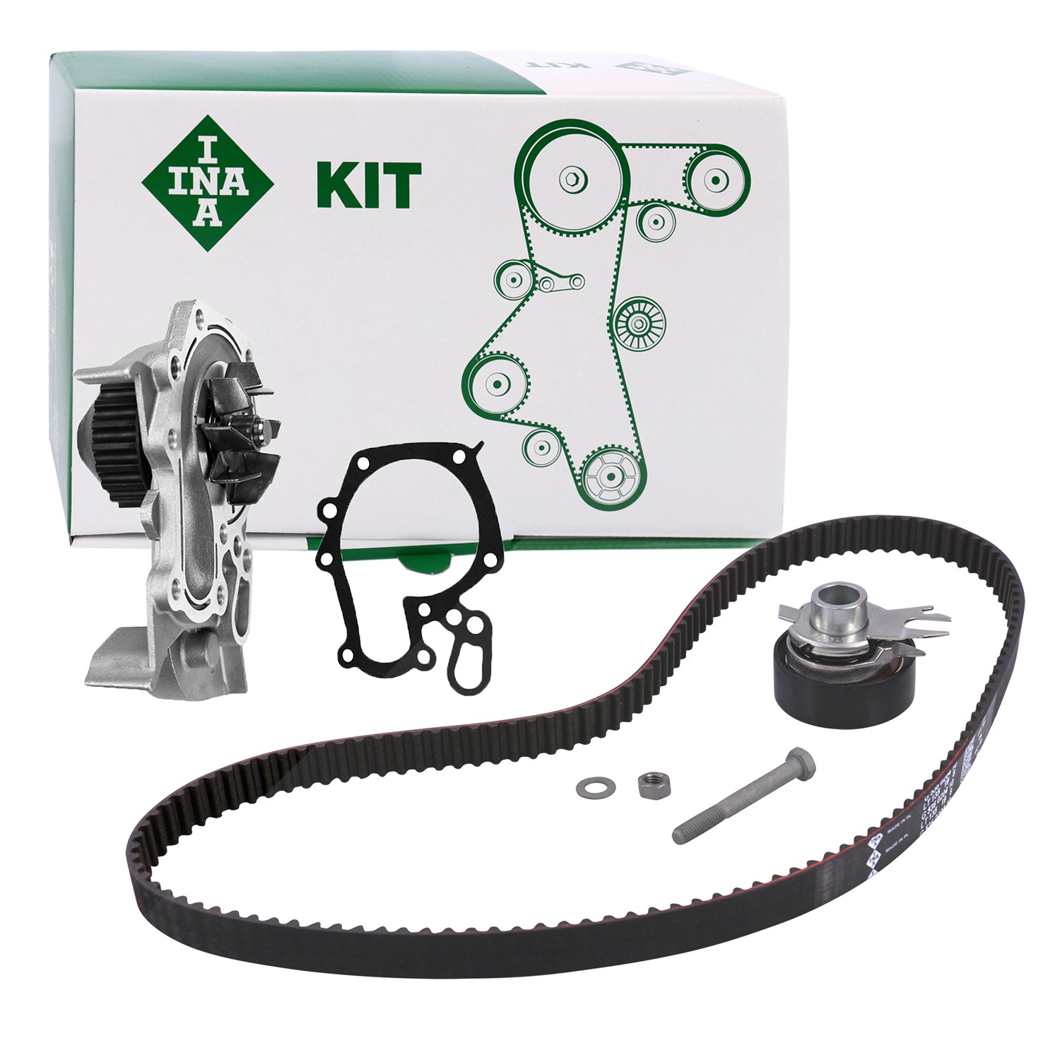 Schaeffler Ina Zahnriemensatz +Wasserpumpe [Hersteller-Nr. 34006631] für Seat, VW