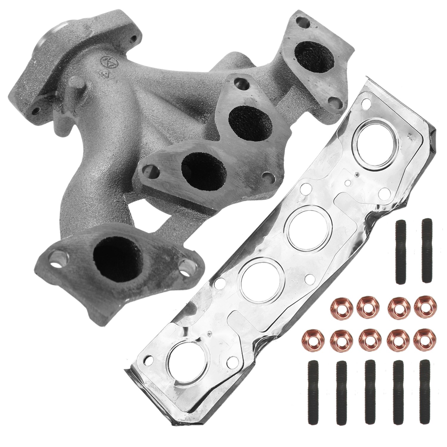 Atec Abgaskrümmersatz mit Anbaumaterial [Hersteller-Nr. 10641008] für Renault