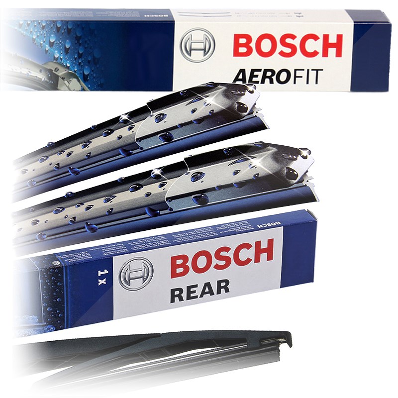 Bosch Wischer vorne +hinten [Hersteller-Nr. 40208329] für Audi, VW