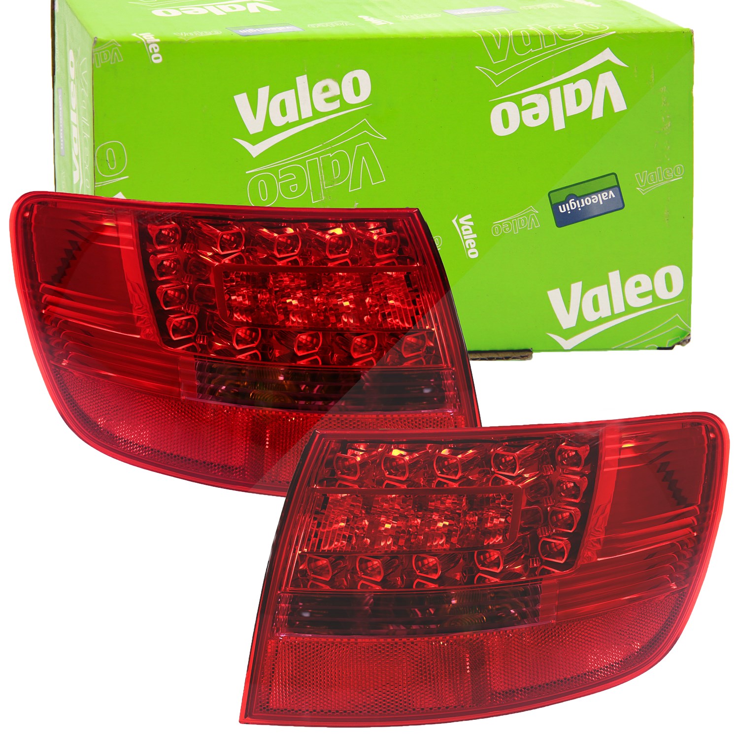 Valeo 2x Heckleuchte LED außen [Hersteller-Nr. 31441275] für Audi
