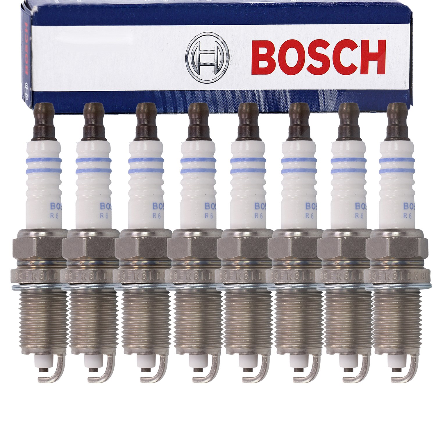 Bosch 8x Zündkerze [Hersteller-Nr. 0242229576] für Jeep