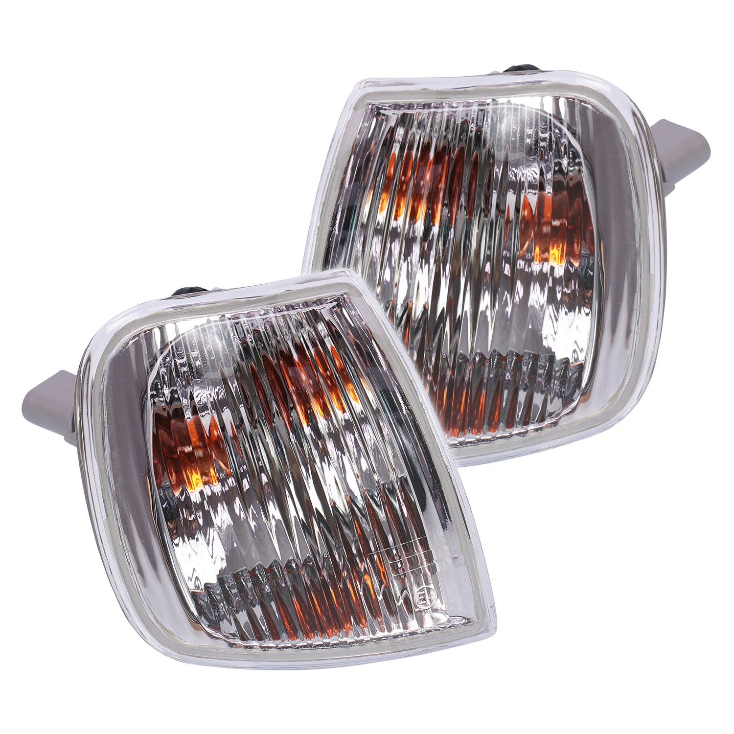 Bestprice 2x Blinker weiß vorne mit Lampenträger [Hersteller-Nr. 31322000] für Seat