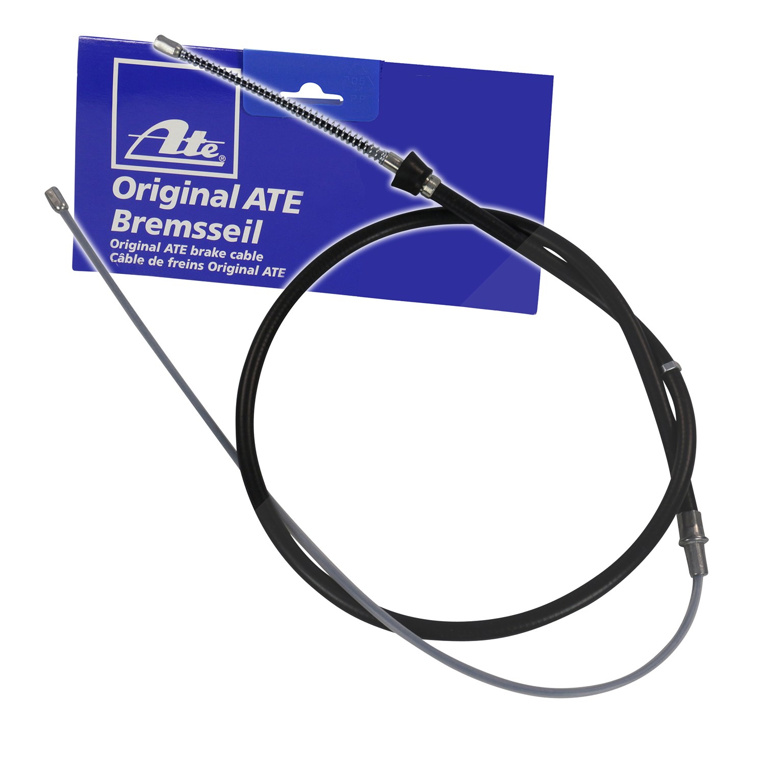 Ate 1x Handbremsseil Hinterachse [Hersteller-Nr. 24.3727-3402.2] für Seat, Skoda, VW