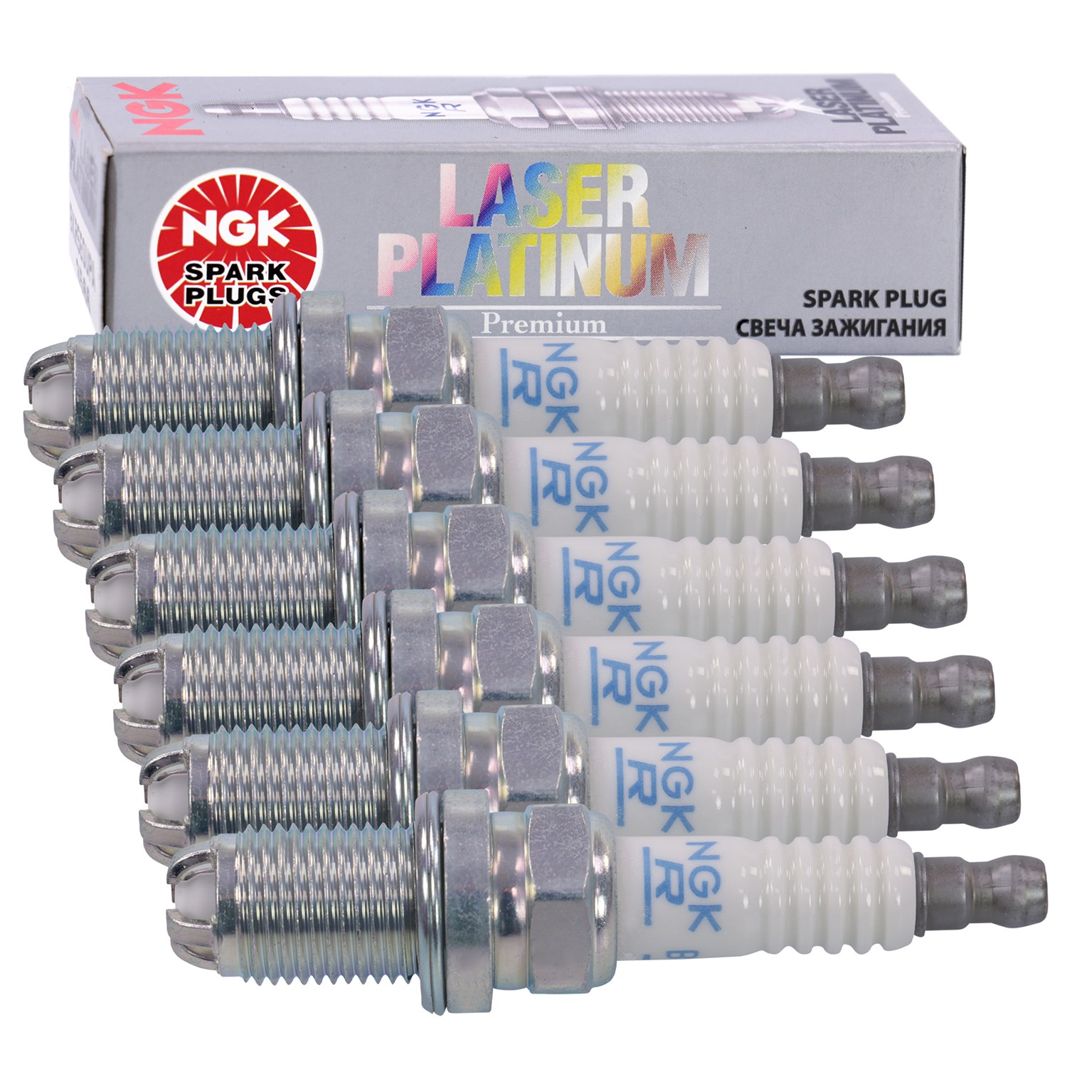 Ngk 6x Zündkerze [Hersteller-Nr. 3566] für Opel