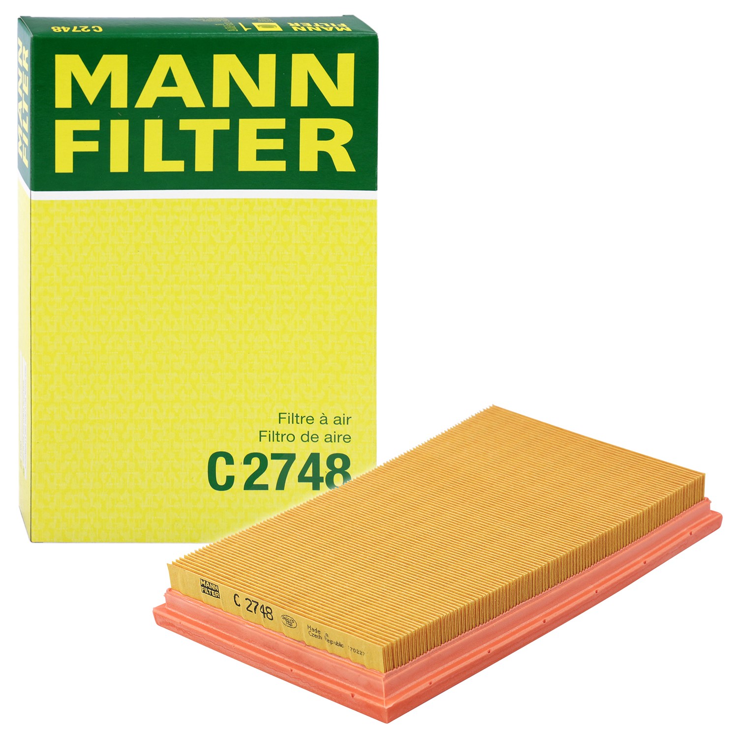 Mann-filter Luftfilter [Hersteller-Nr. C2748] für Ford, Mazda