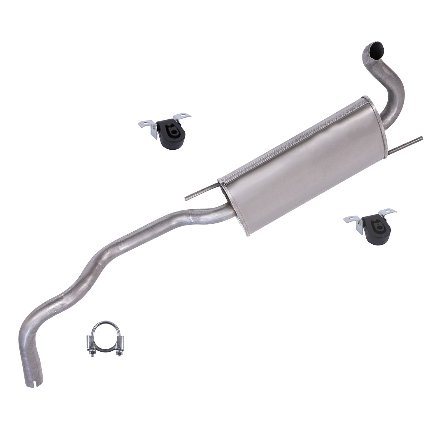 Bestprice Endschalldämpfer Set [Hersteller-Nr. 34006782] für VW