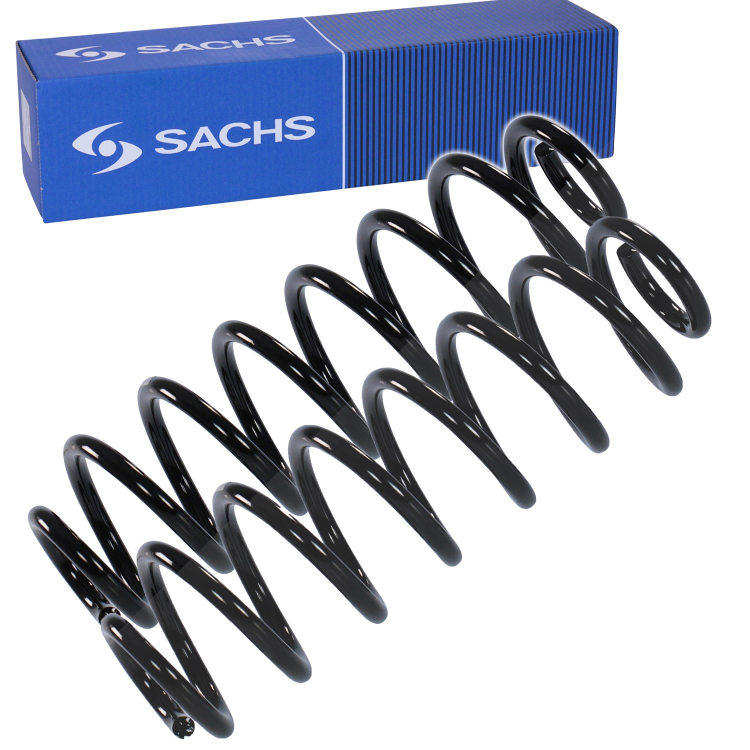 Sachs 2x Fahrwerksfeder Hinterachse [Hersteller-Nr. 994336] für Skoda, VW