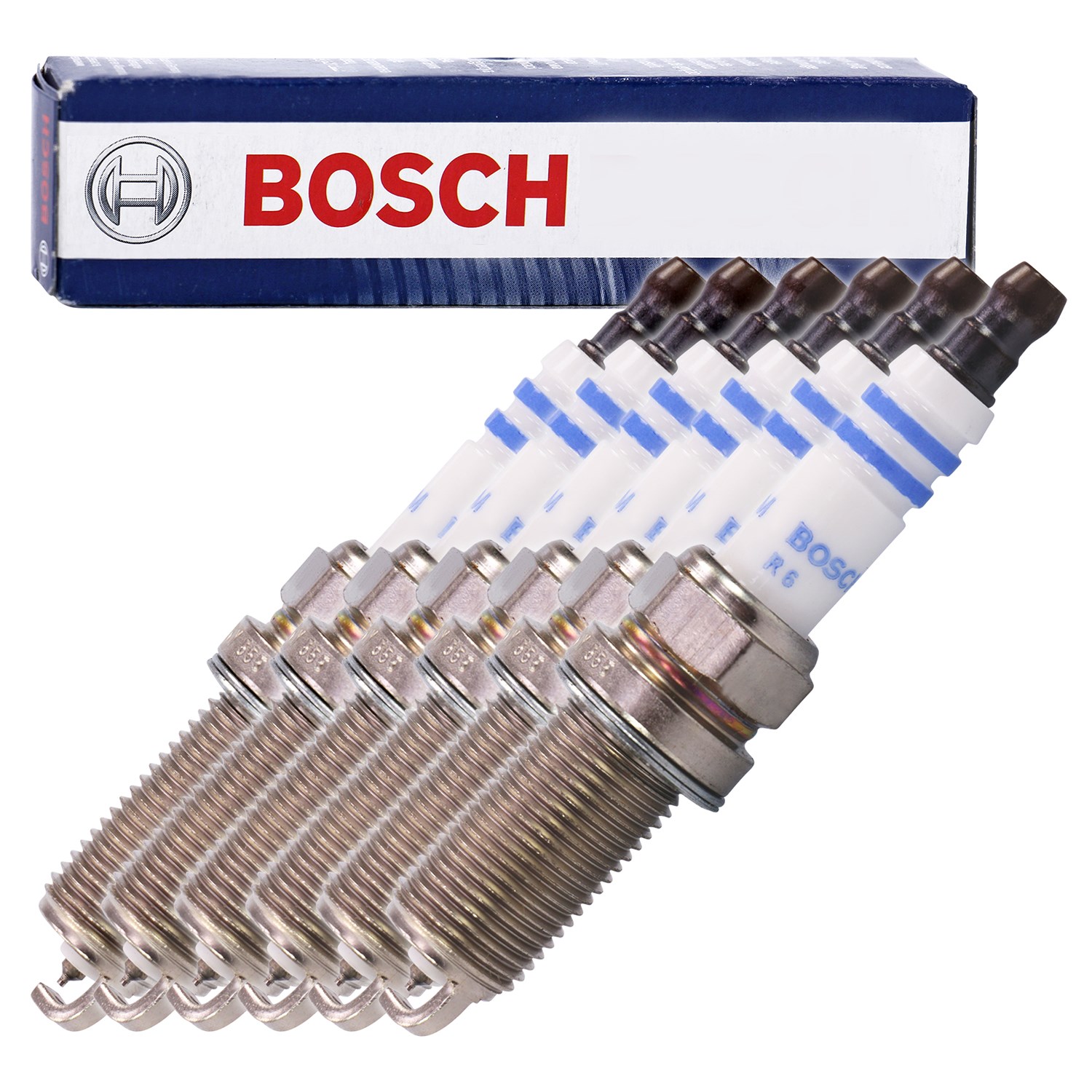 Bosch 6x Zündkerze Iridium [Hersteller-Nr. 0242236528] für Subaru, Volvo