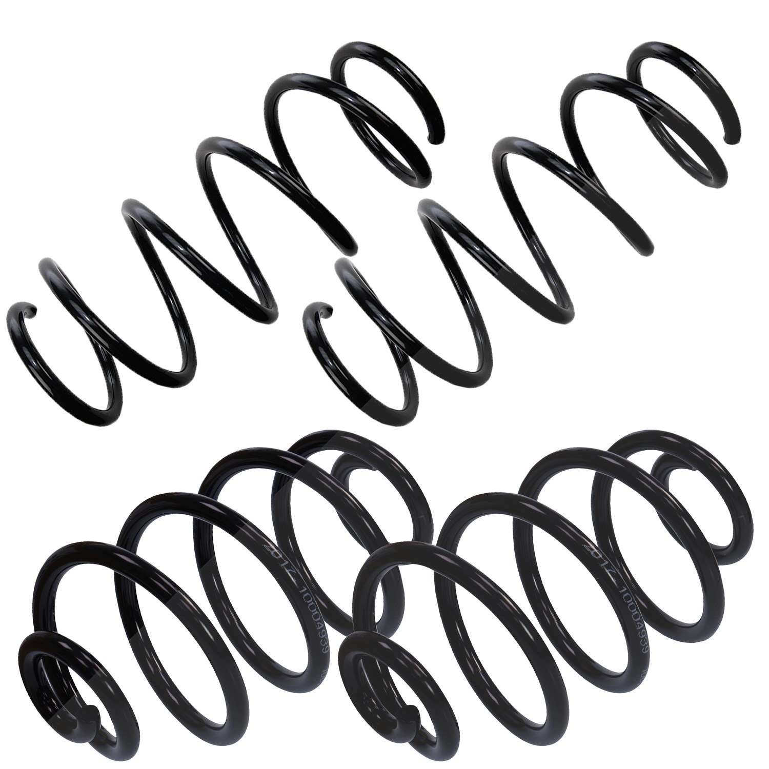 Bestprice 4x Fahrwerksfeder Vorderachse+Hinterachse [Hersteller-Nr. 31468211] für Opel
