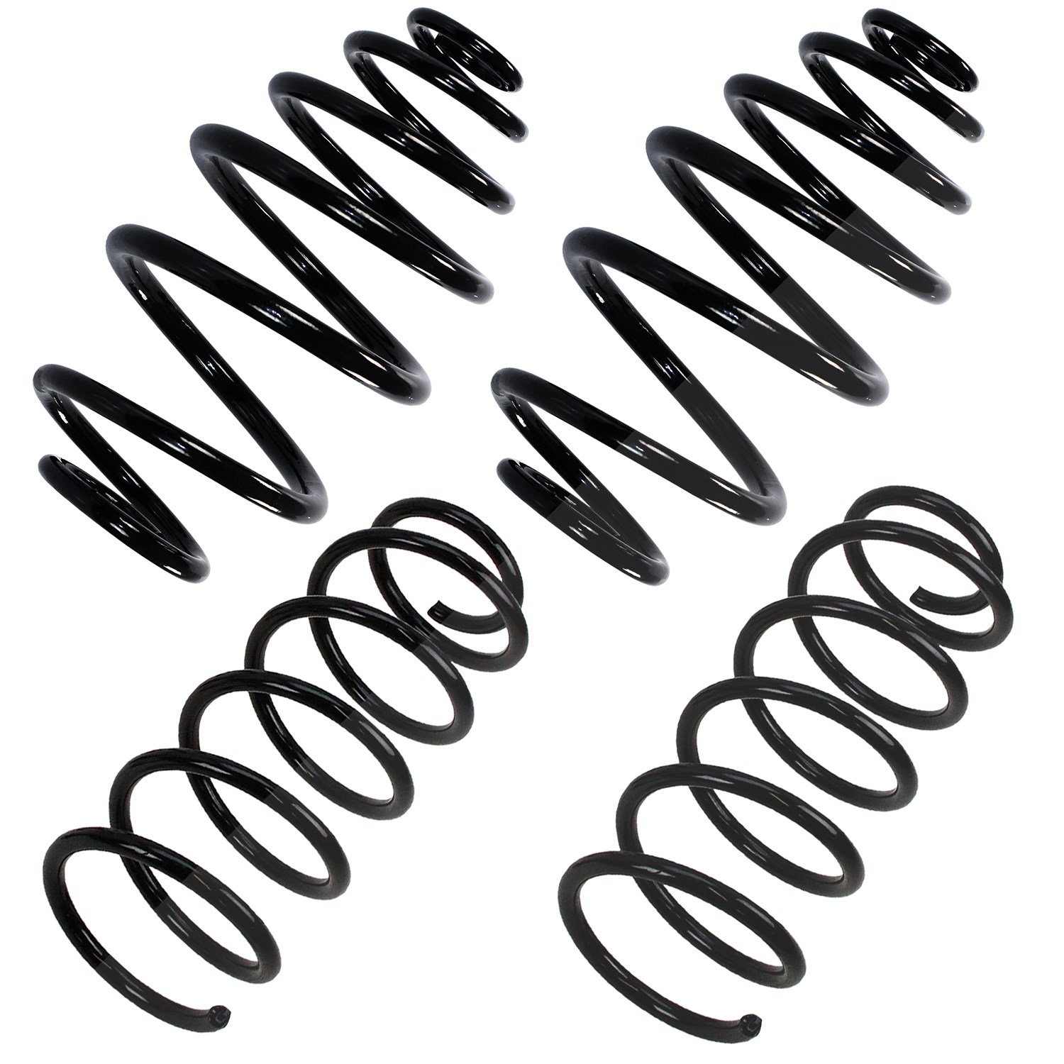Bestprice 4x Fahrwerksfeder Vorderachse+Hinterachse [Hersteller-Nr. 31468210] für Opel