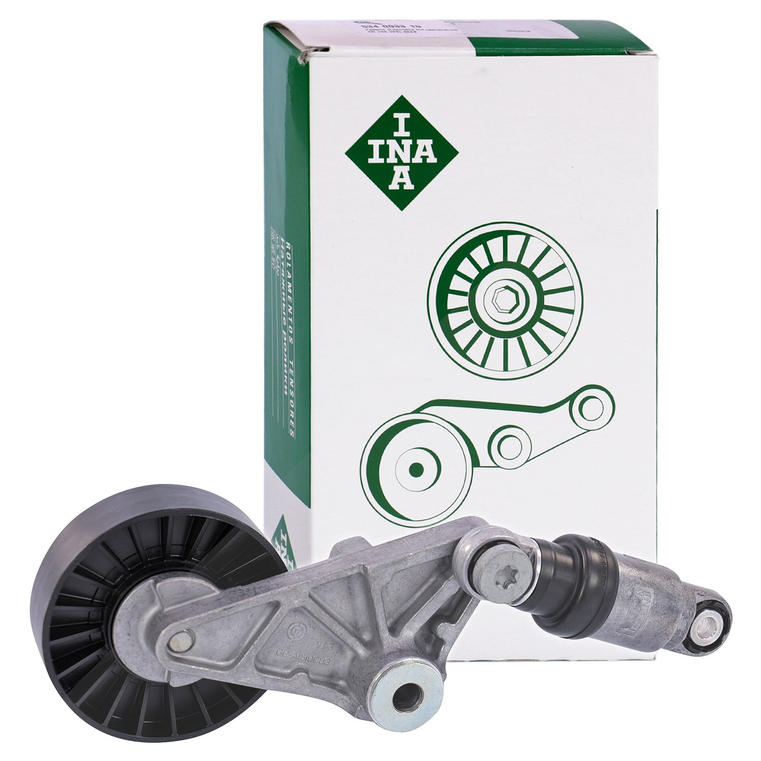 Schaeffler Ina Riemenspanner, Keilrippenriemen [Hersteller-Nr. 534003310] für Saab, Vauxhall, Opel