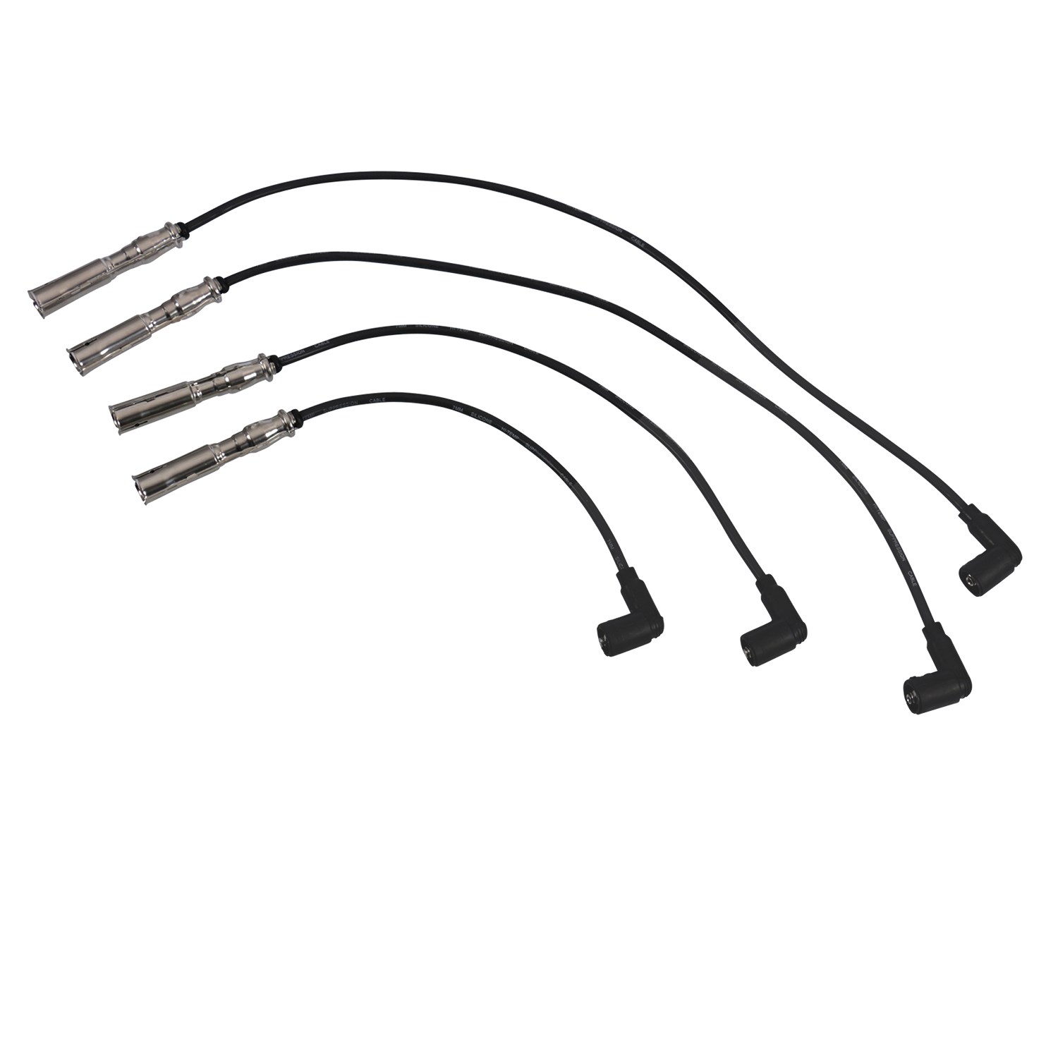 Bestprice Zündkabelsatz 4-teilig [Hersteller-Nr. 31472681] für VW, Seat, Audi, Skoda