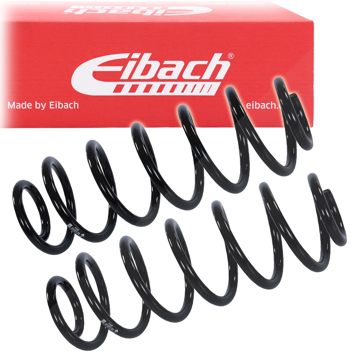 Eibach 2x Fahrwerksfeder Hinterachse, Feder für Standardfahrwerk [Hersteller-Nr. R10139] für VW