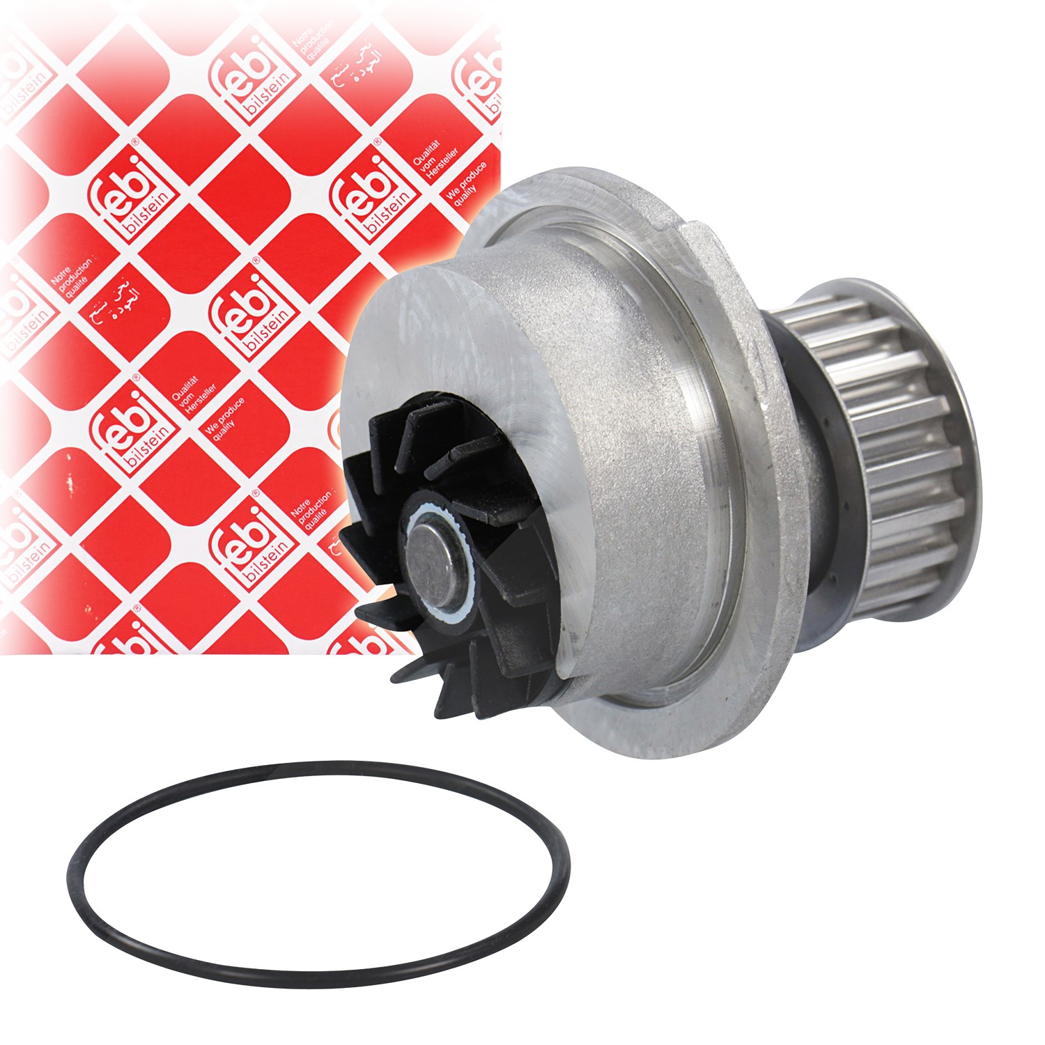 Febi Bilstein 1x Wasserpumpe [Hersteller-Nr. 01262] für Vauxhall, Opel, Chevrolet, Daewoo