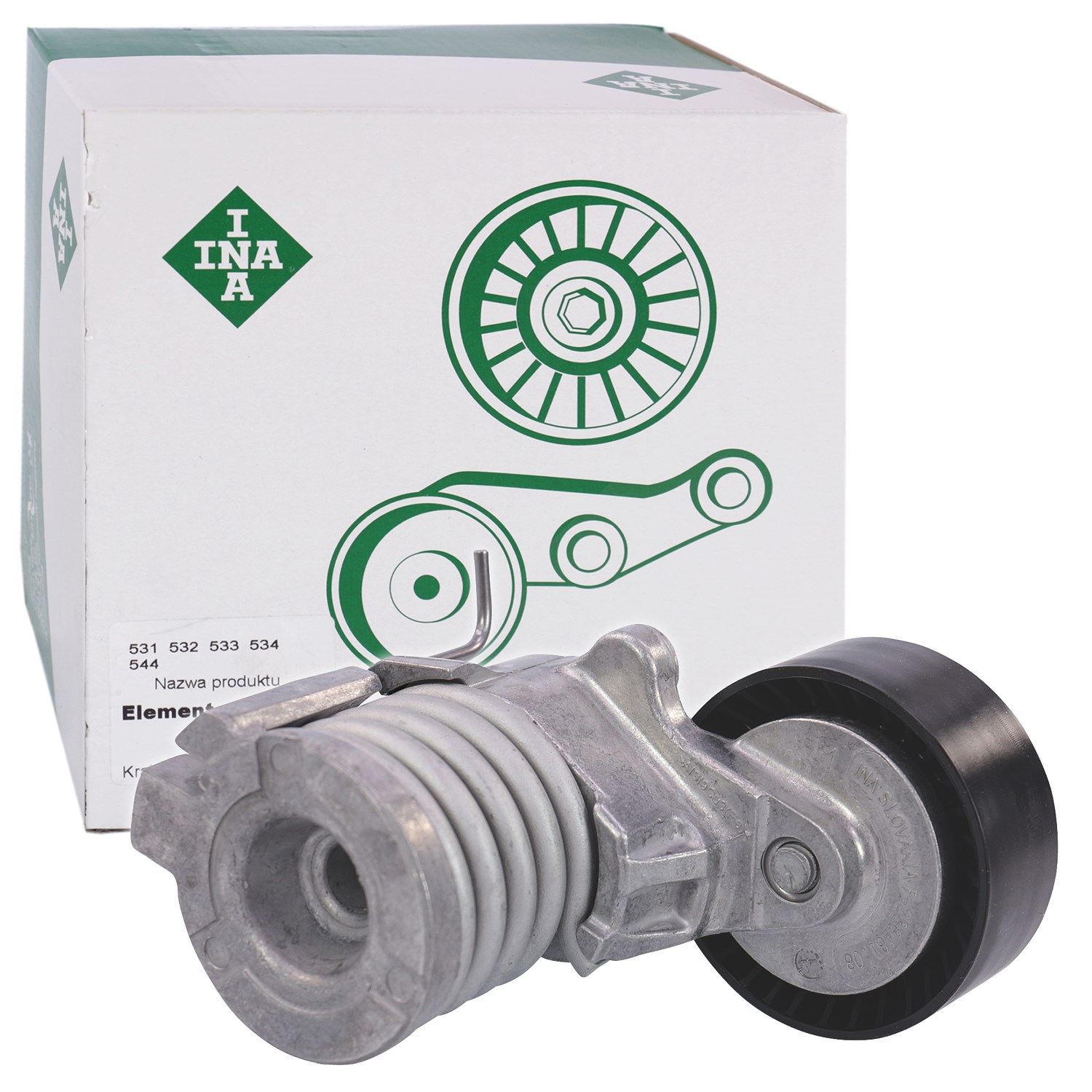 Schaeffler Ina Riemenspanner, Keilrippenriemen [Hersteller-Nr. 534029610] für Seat, VW, Skoda