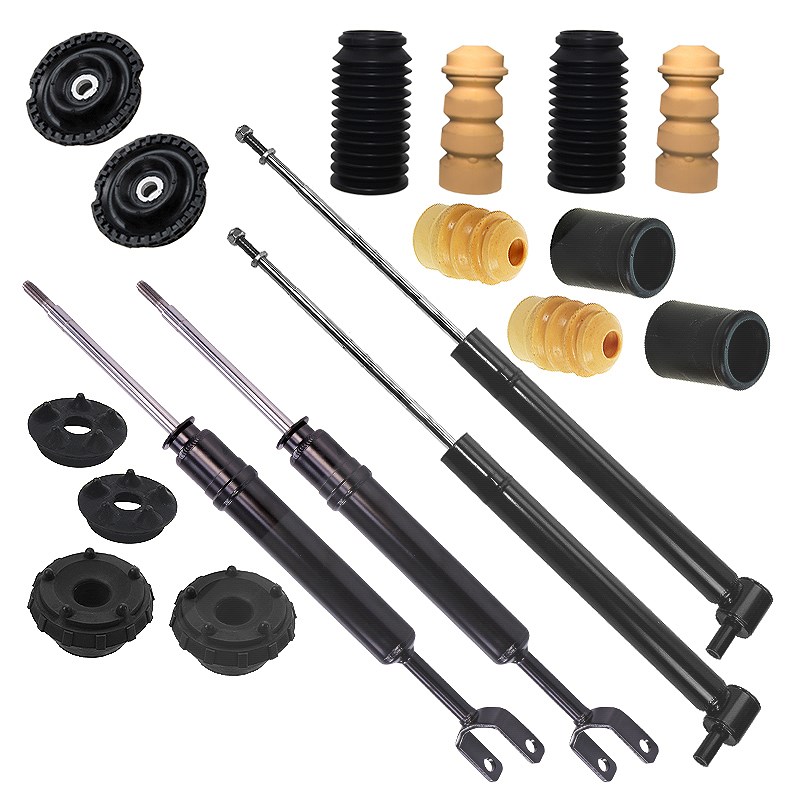 Bestprice 4 Gasdruck Stossdämpfer vorne + hinten [Hersteller-Nr. 10683203] für Audi