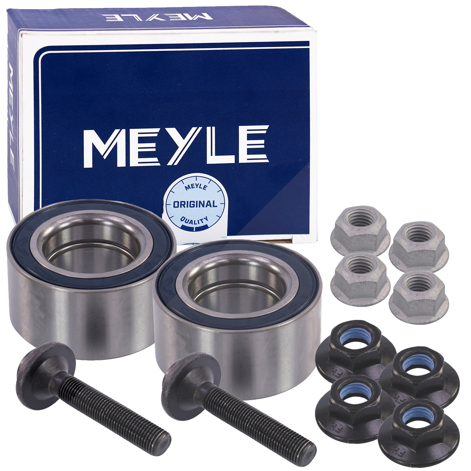 Meyle 2x Radlagersatz, vorne [Hersteller-Nr. 1004980138] für Audi, VW, Skoda