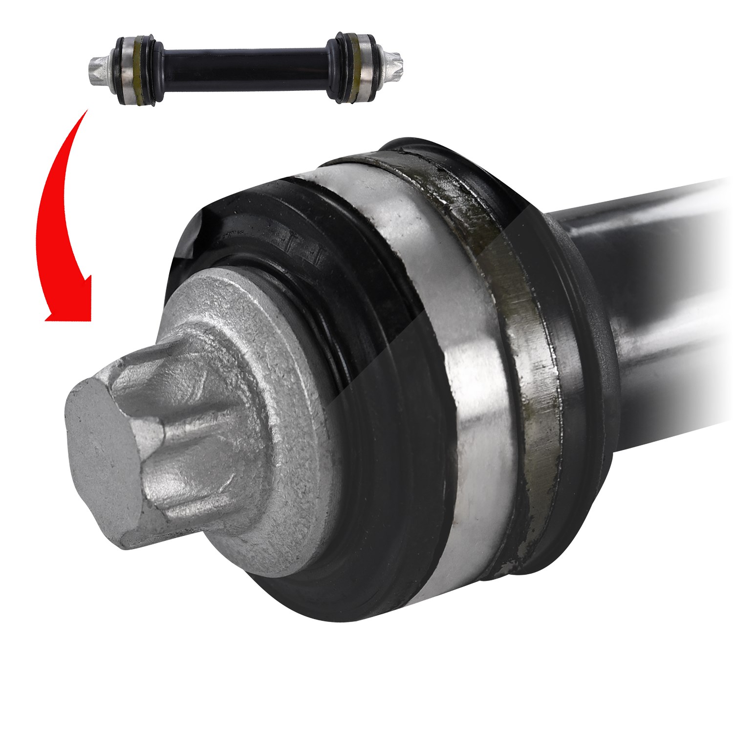 Atec Reparatursatz Querlenker W168 HA [Hersteller-Nr. 10692320] für Mercedes-Benz