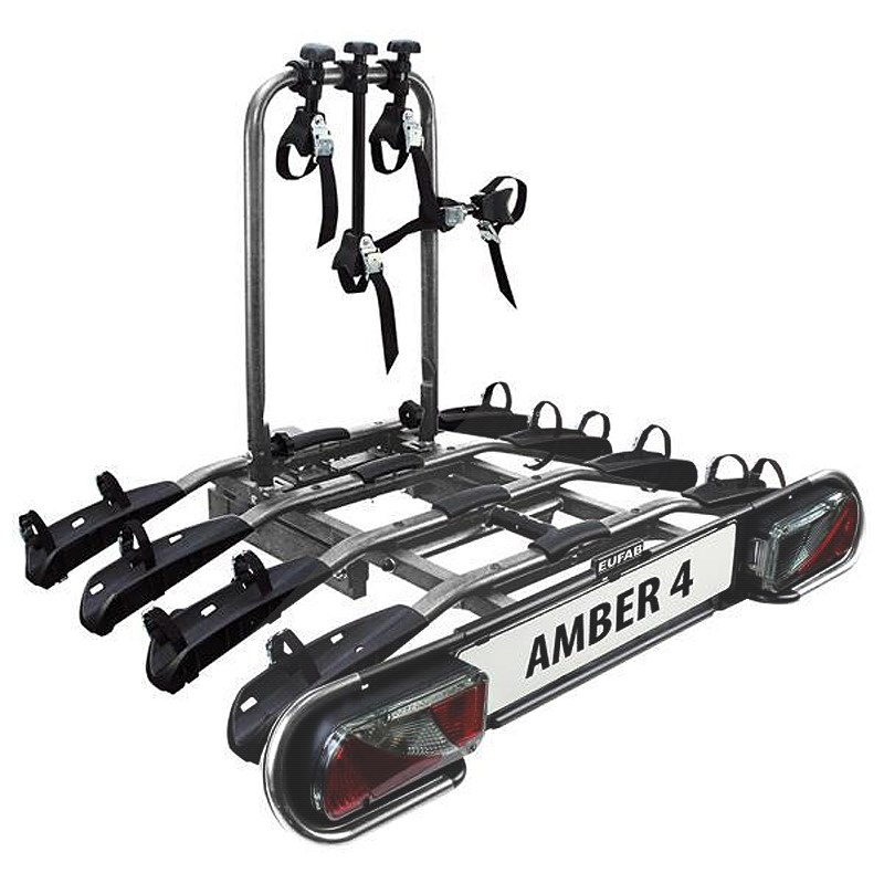 Eufab Fahrradträger AMBER IV für 4 Fahrräder [Hersteller-Nr. 11556]