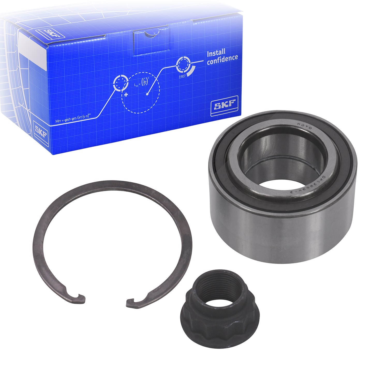 Skf 1x Radlagersatz, vorne [Hersteller-Nr. VKBA3684] für Peugeot, Toyota, Citroën