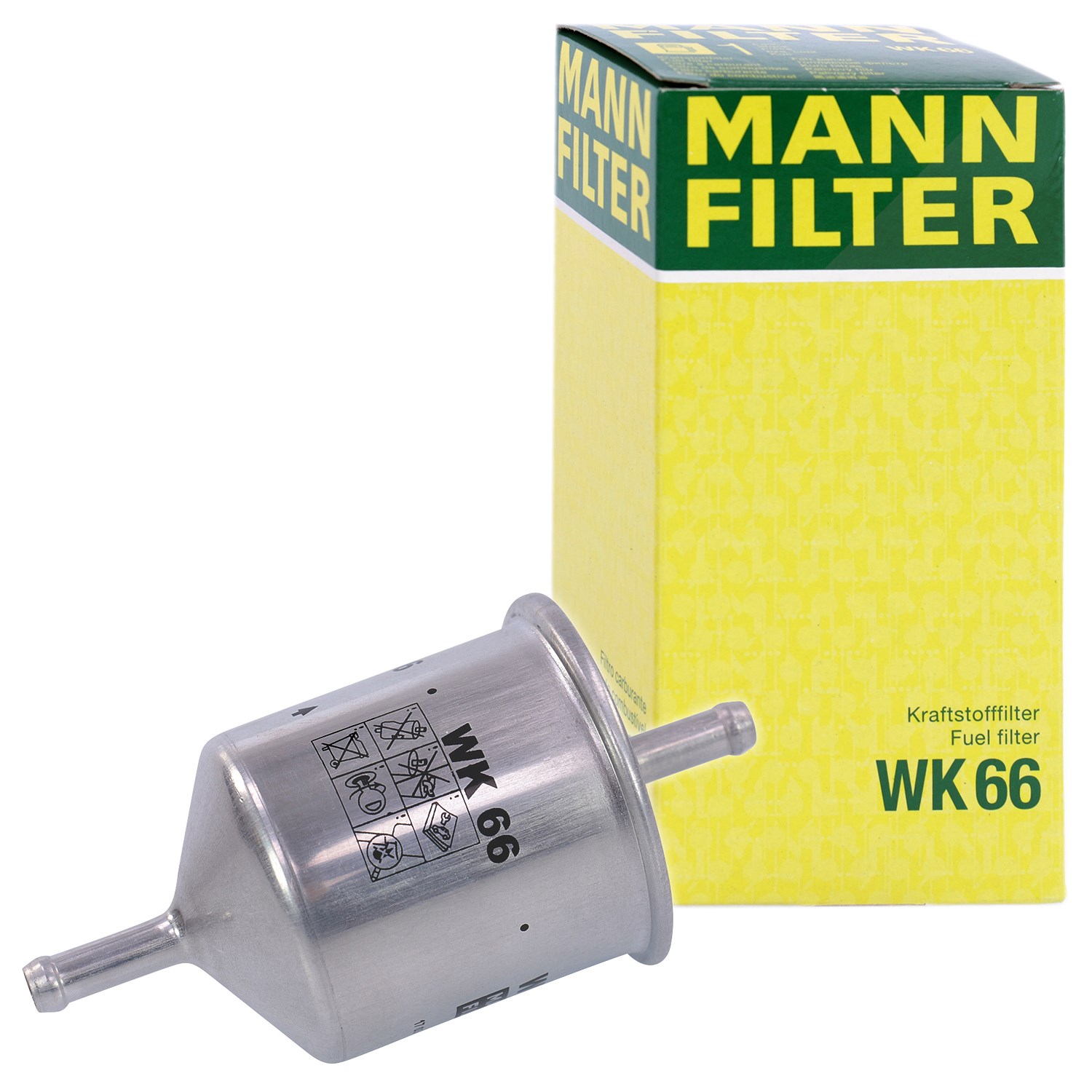 Mann-filter Kraftstofffilter [Hersteller-Nr. WK66] für Ford, Holden, Infiniti, Isuzu, Nissan