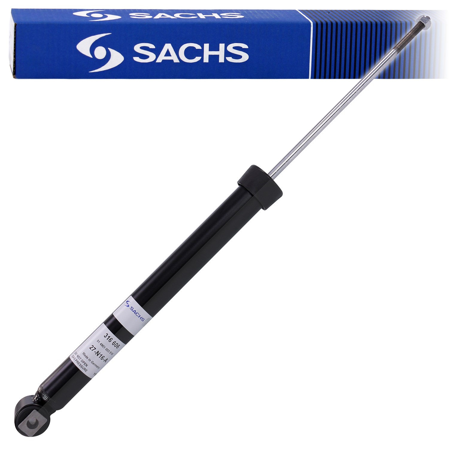 Sachs Stoßdämpfer Hinterachse [Hersteller-Nr. 316606] für BMW