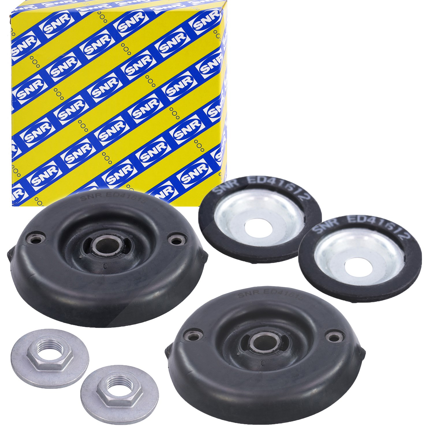 Snr 2x Reparatursatz, Federbeinstützlager Vorderachse [Hersteller-Nr. KB659.23] für Citroën, Peugeot
