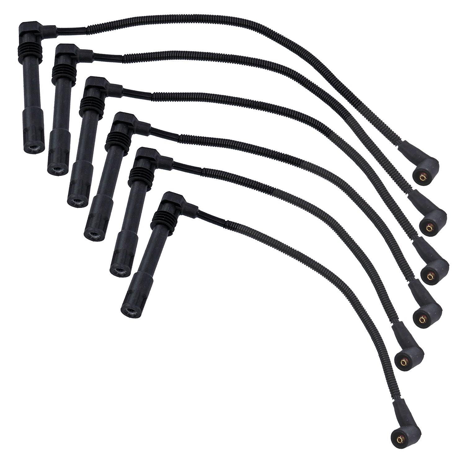 Atec Zündkabelsatz 6-teilig [Hersteller-Nr. 31466370] für Audi, VW, Skoda